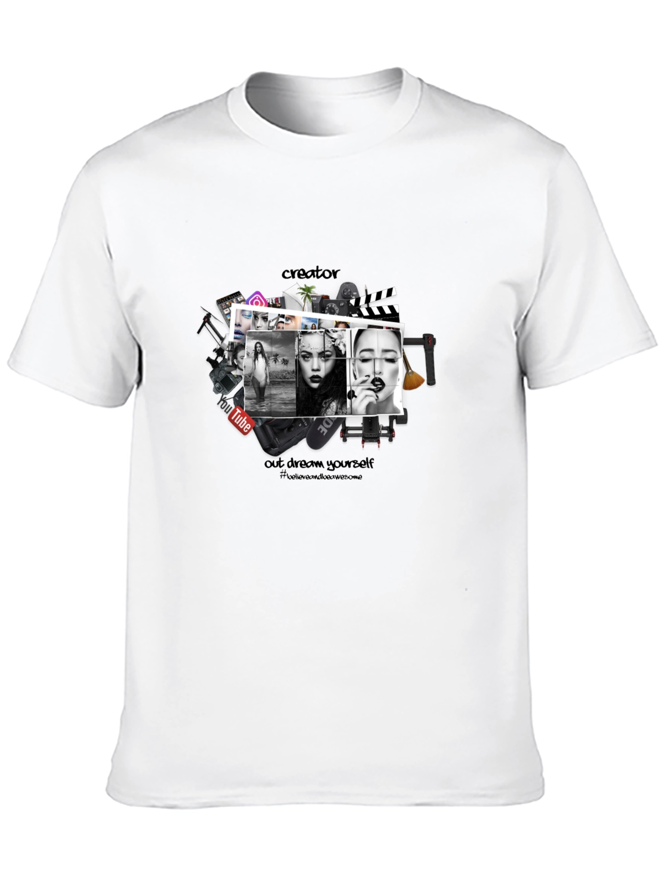 Creator Dreams T-Shirt - Black Graphic Tee