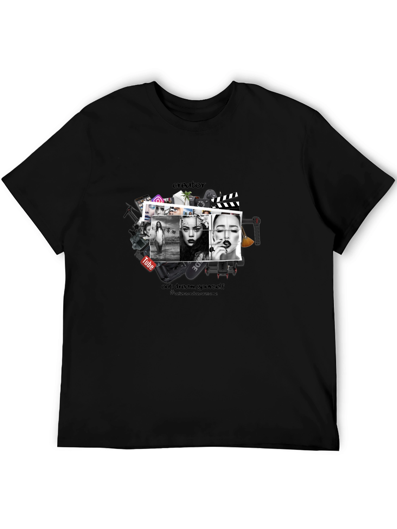 Creator Dreams T-Shirt - Black Graphic Tee