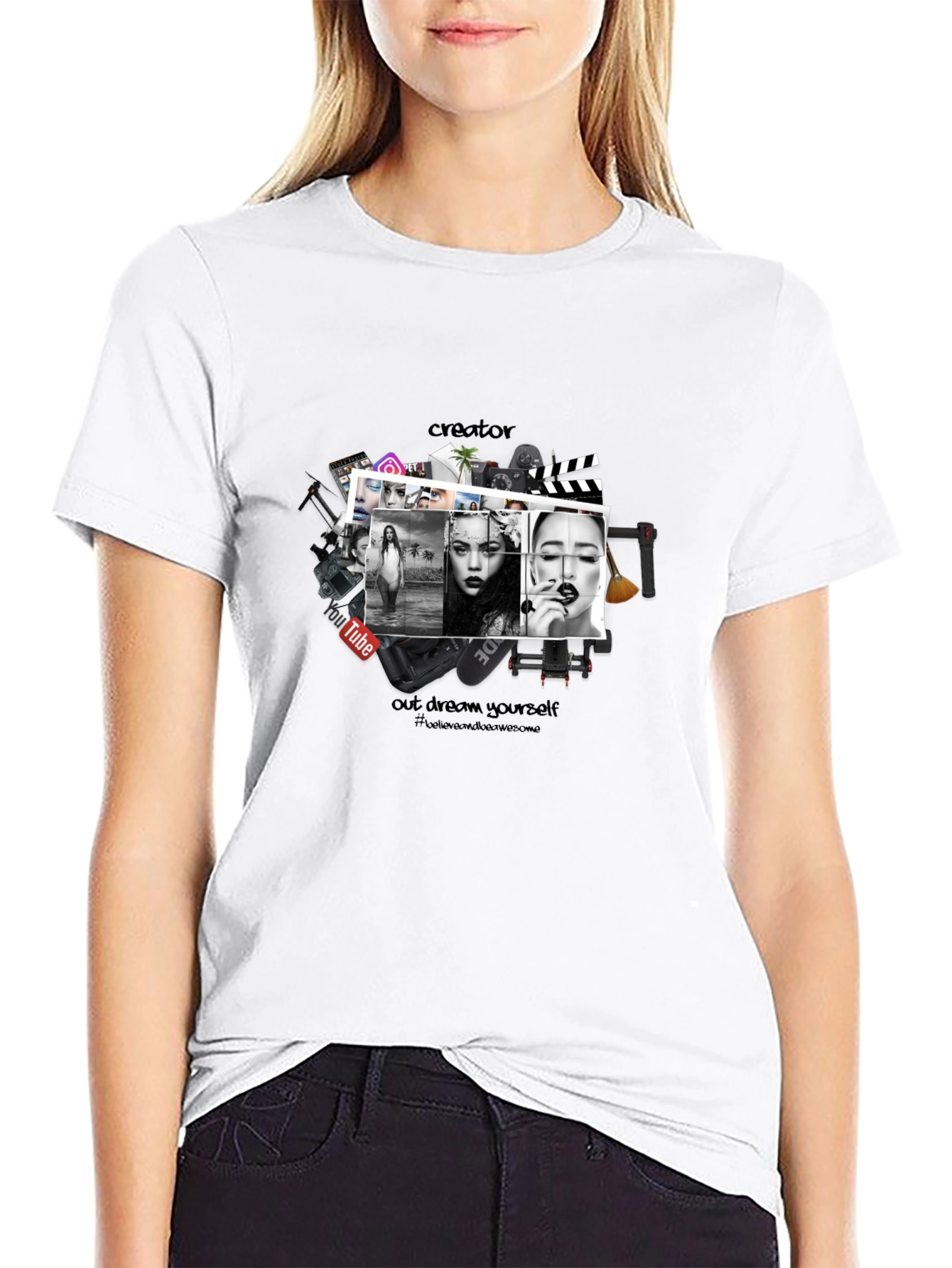 Creator Dreams T-Shirt - Black Graphic Tee