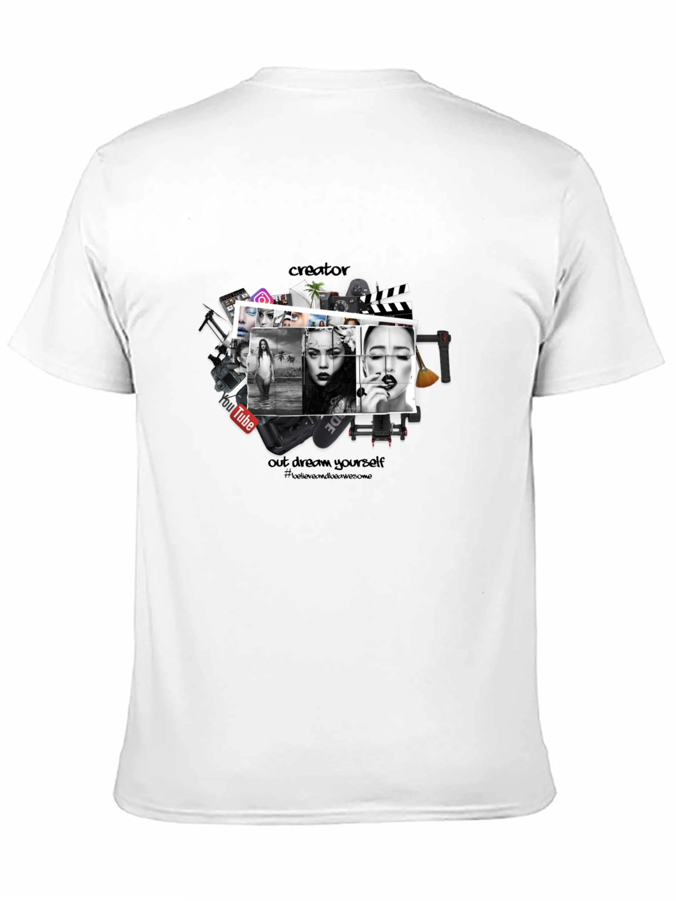 Creator Dreams T-Shirt - Black Graphic Tee