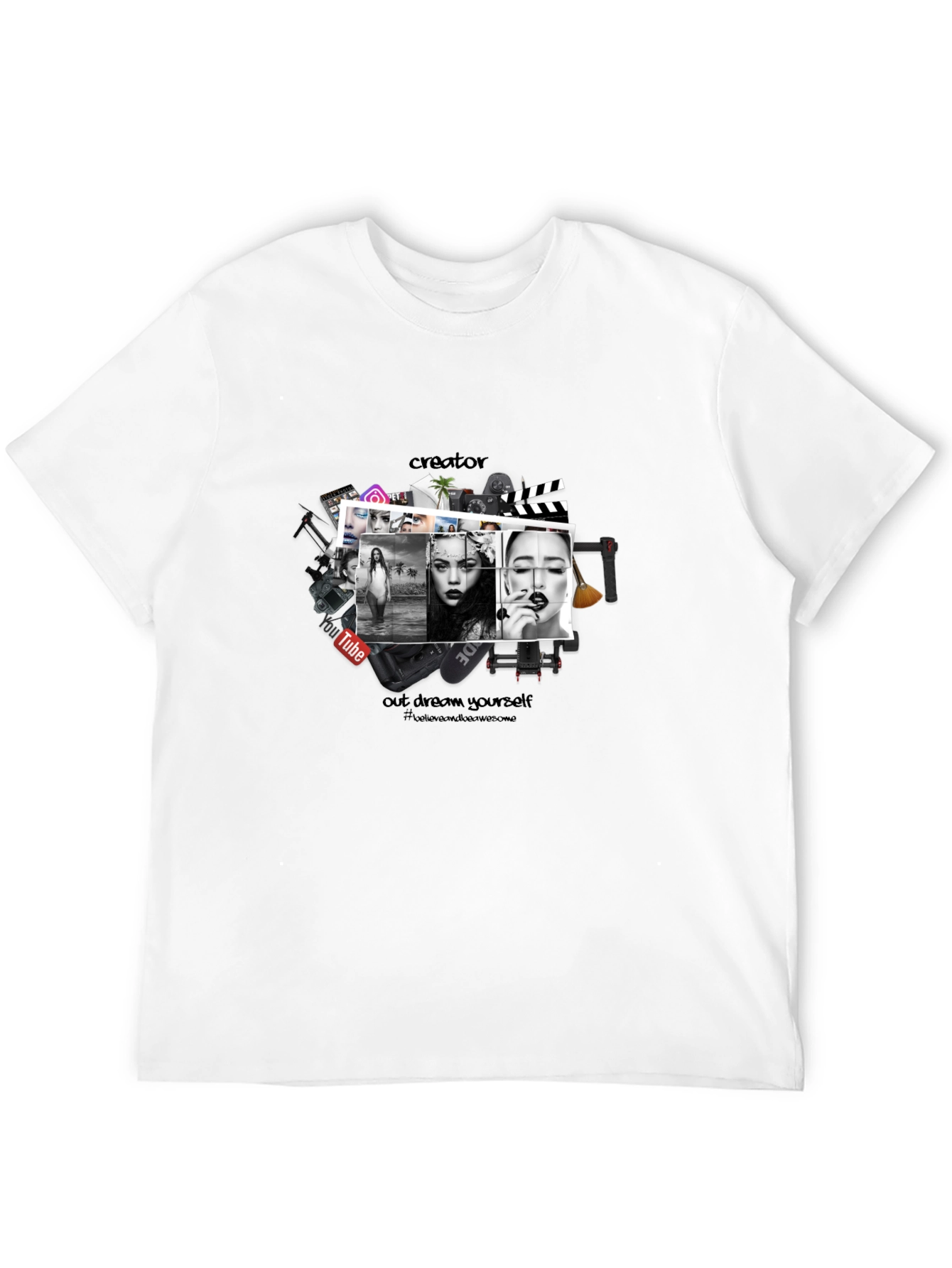 Creator Dreams T-Shirt - Black Graphic Tee