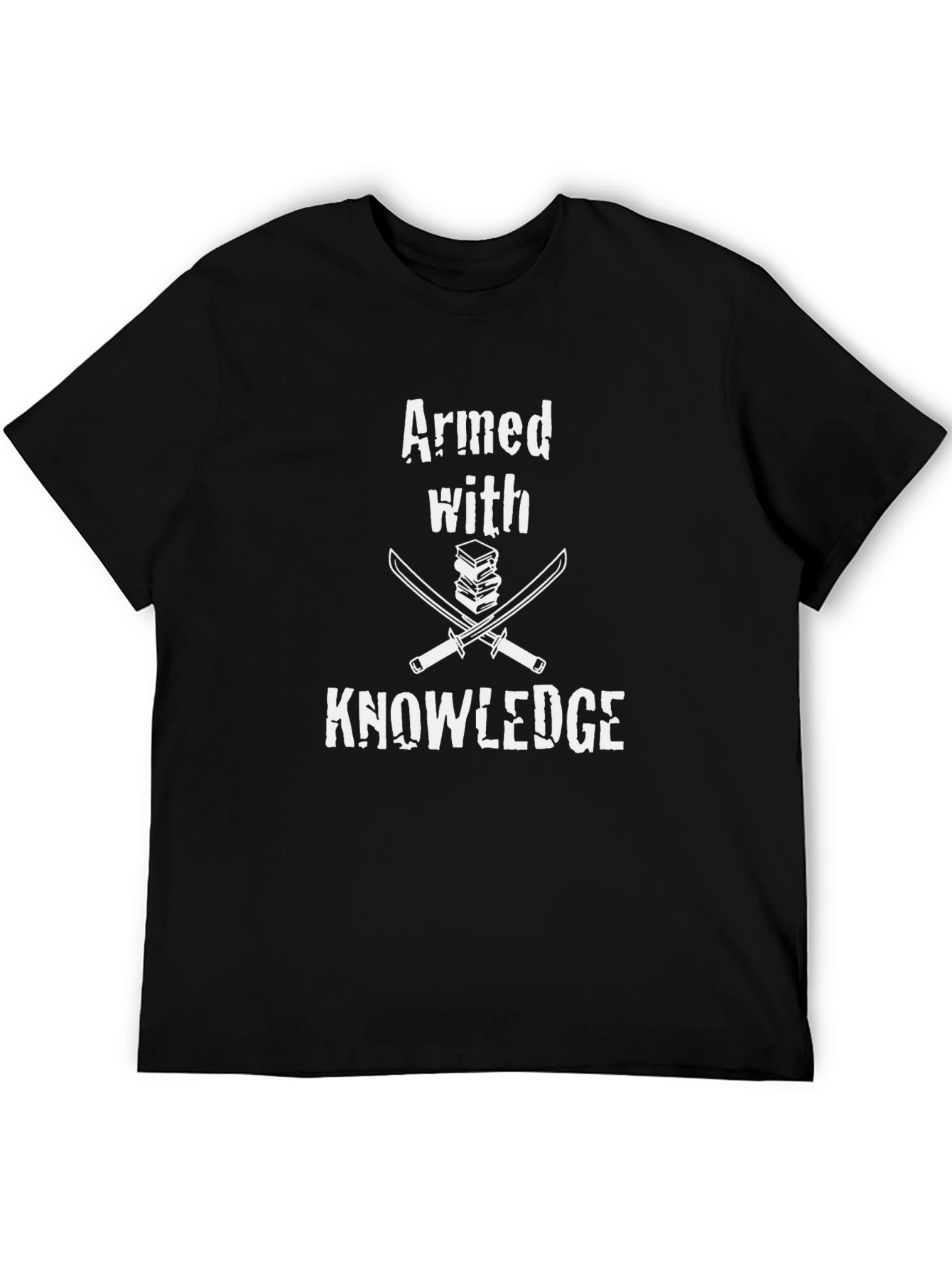Armed With Knowledge Graphic Tee
