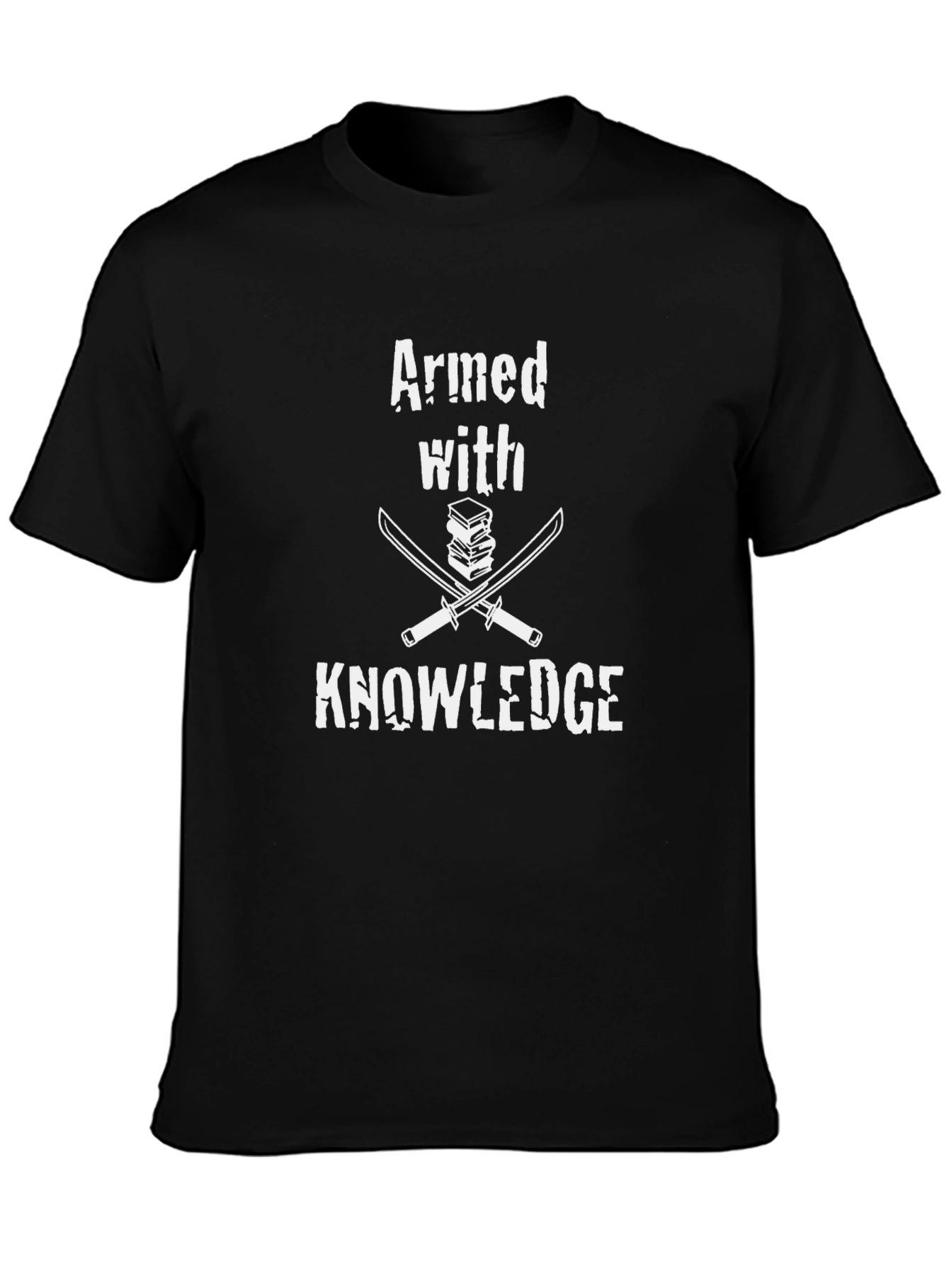 Armed With Knowledge Graphic Tee