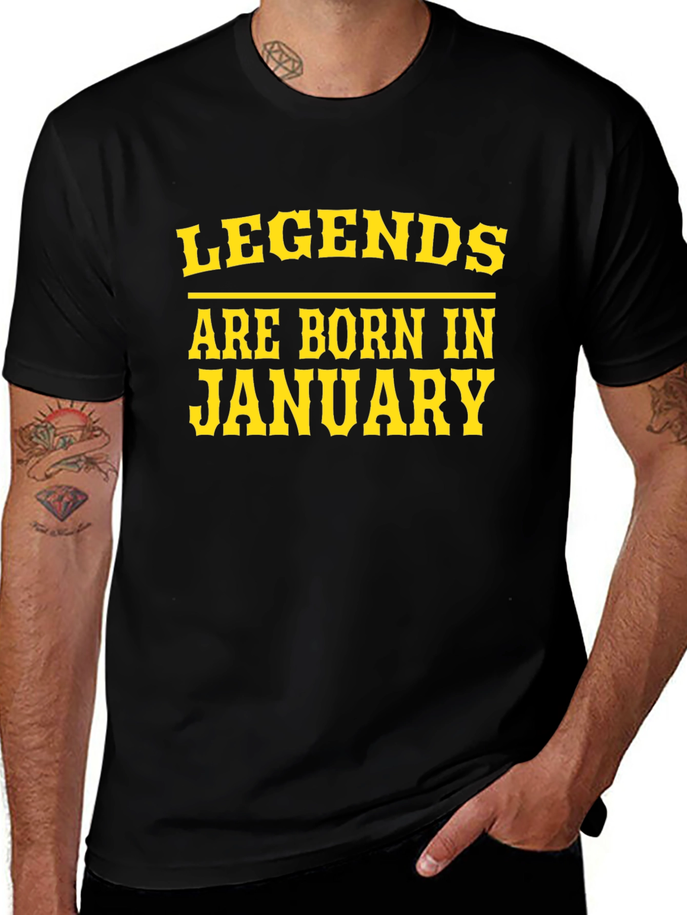 Legends Are Born in January T-Shirt