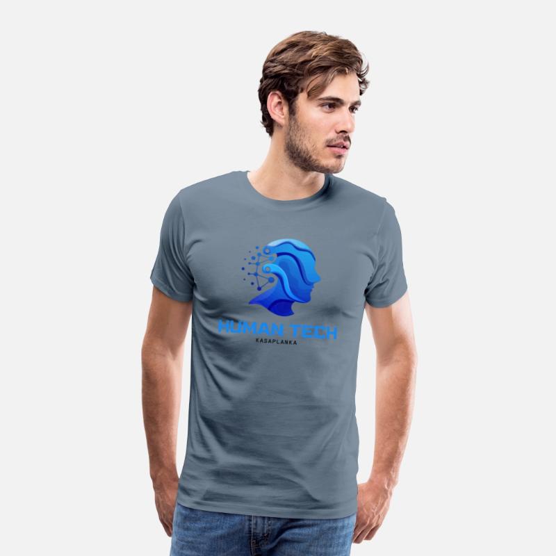 Blue Flat Illustrative Human Artificial