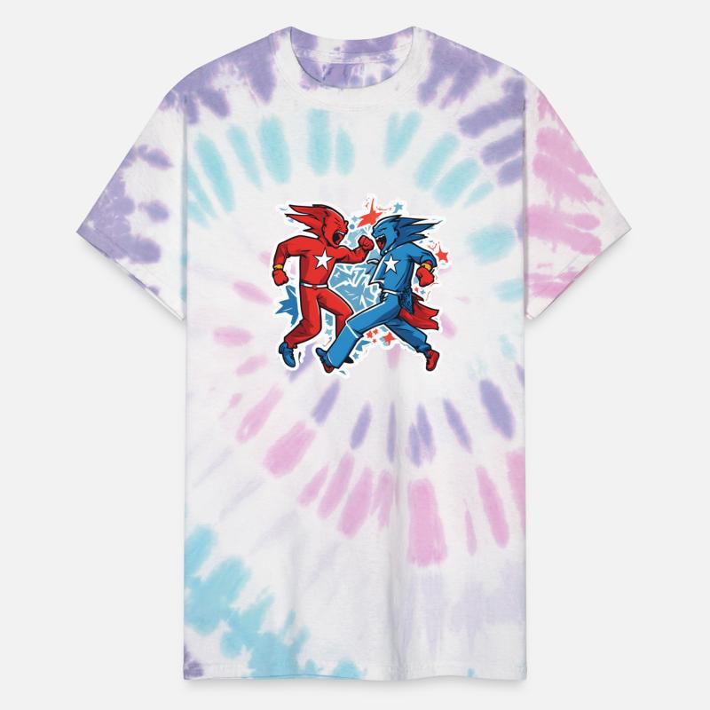 blue vs red