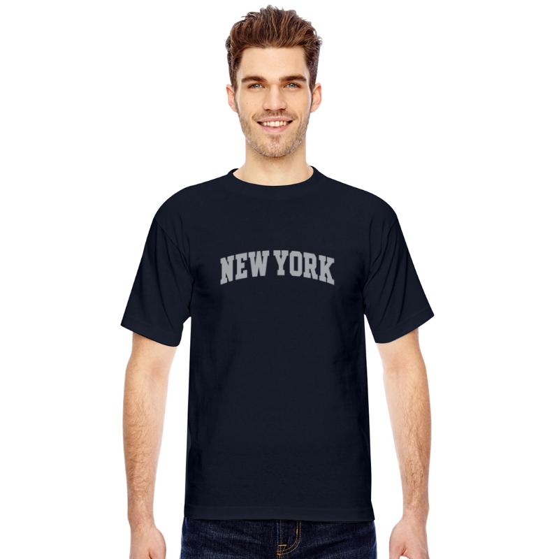 Bold and Iconic "New York" Arch Typography Design