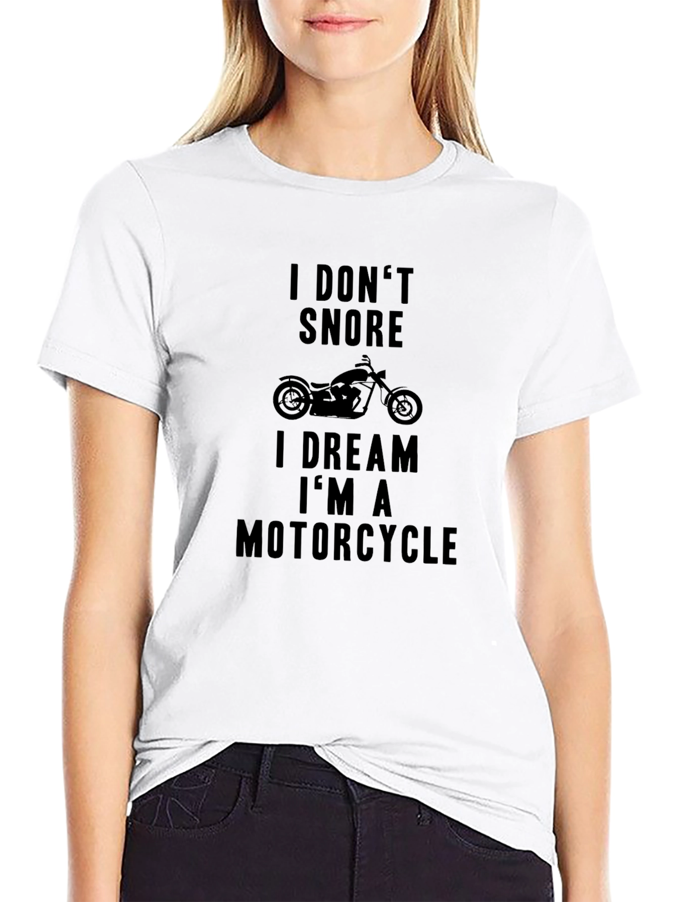 Motorcycle Dreamer Black T-Shirt