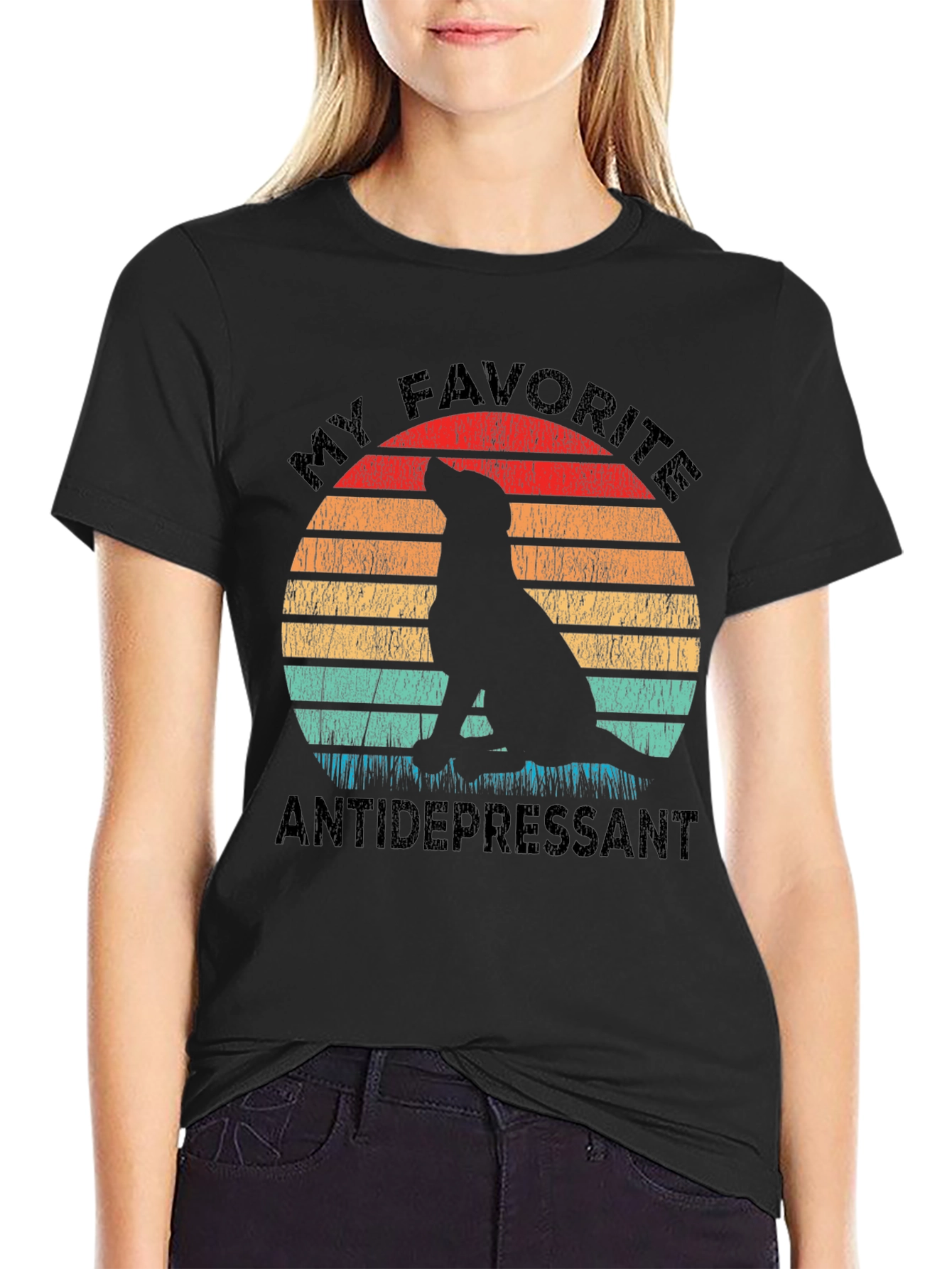 My Favorite Antidepressant Dog T-Shirt