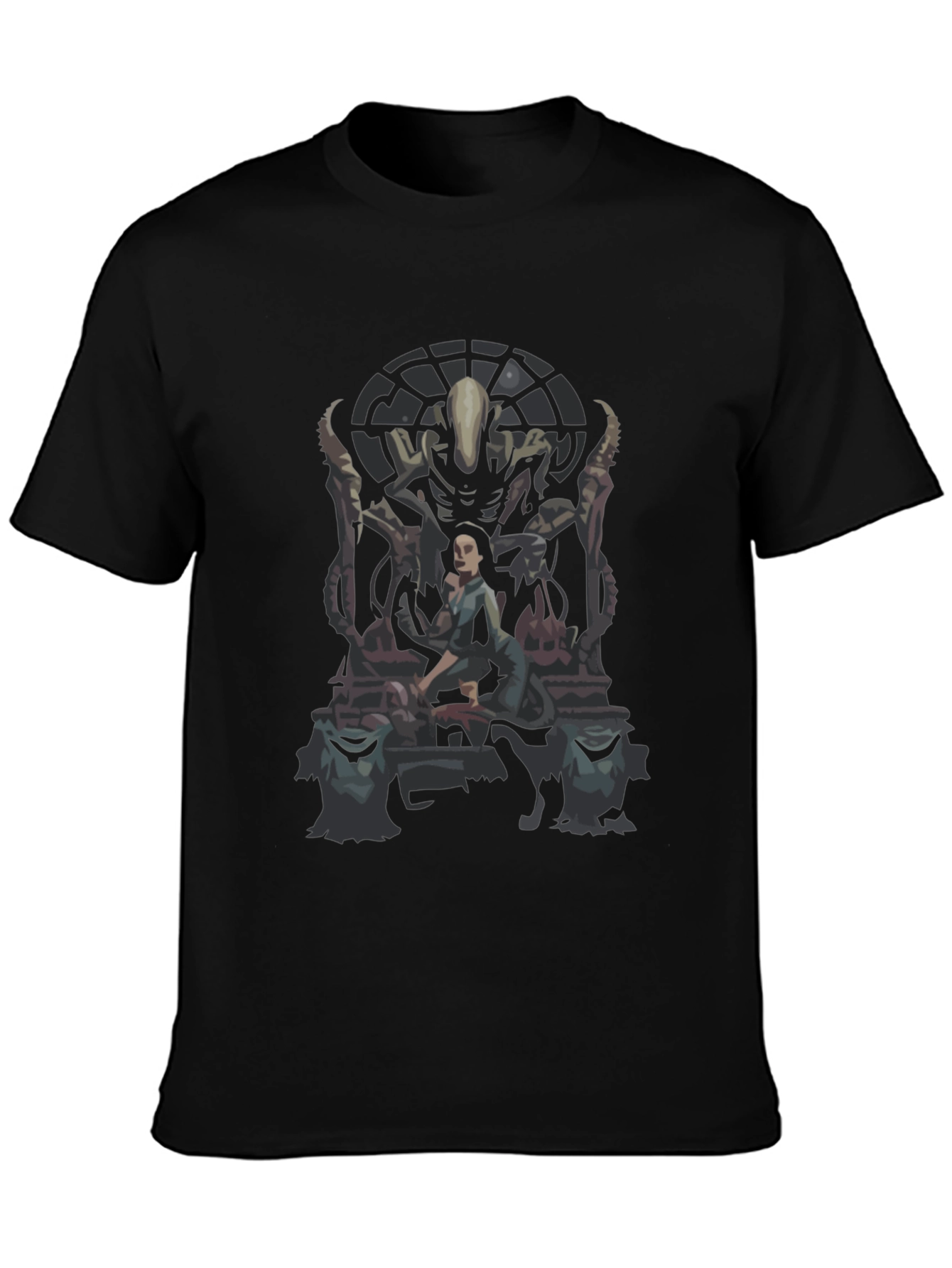 Alien Graphic T-Shirt - Sci-Fi Movie Apparel