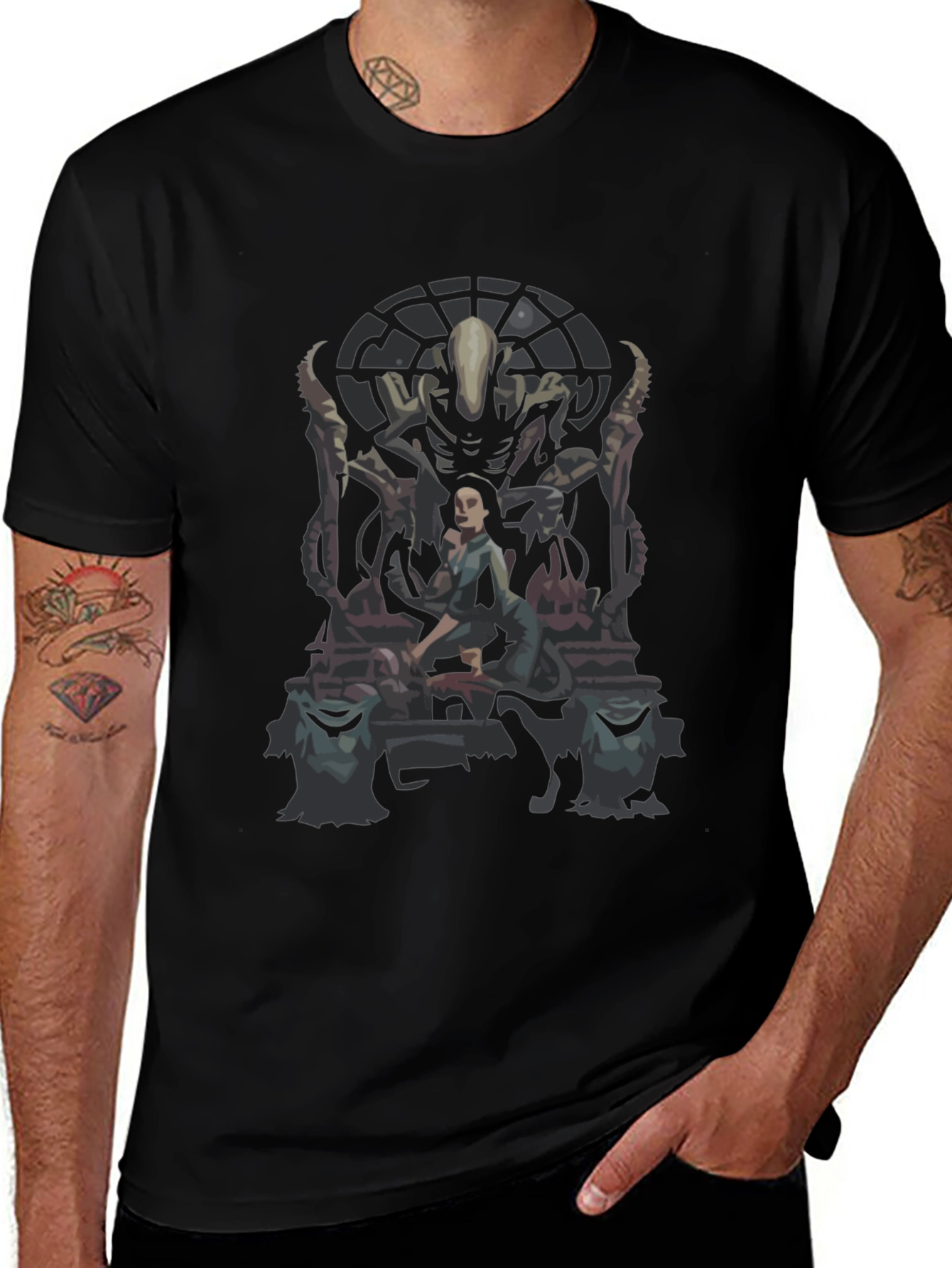 Alien Graphic T-Shirt - Sci-Fi Movie Apparel