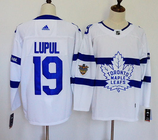 Men's Toronto Maple Leafs Joffrey Lupul #19 White Player Jerseys