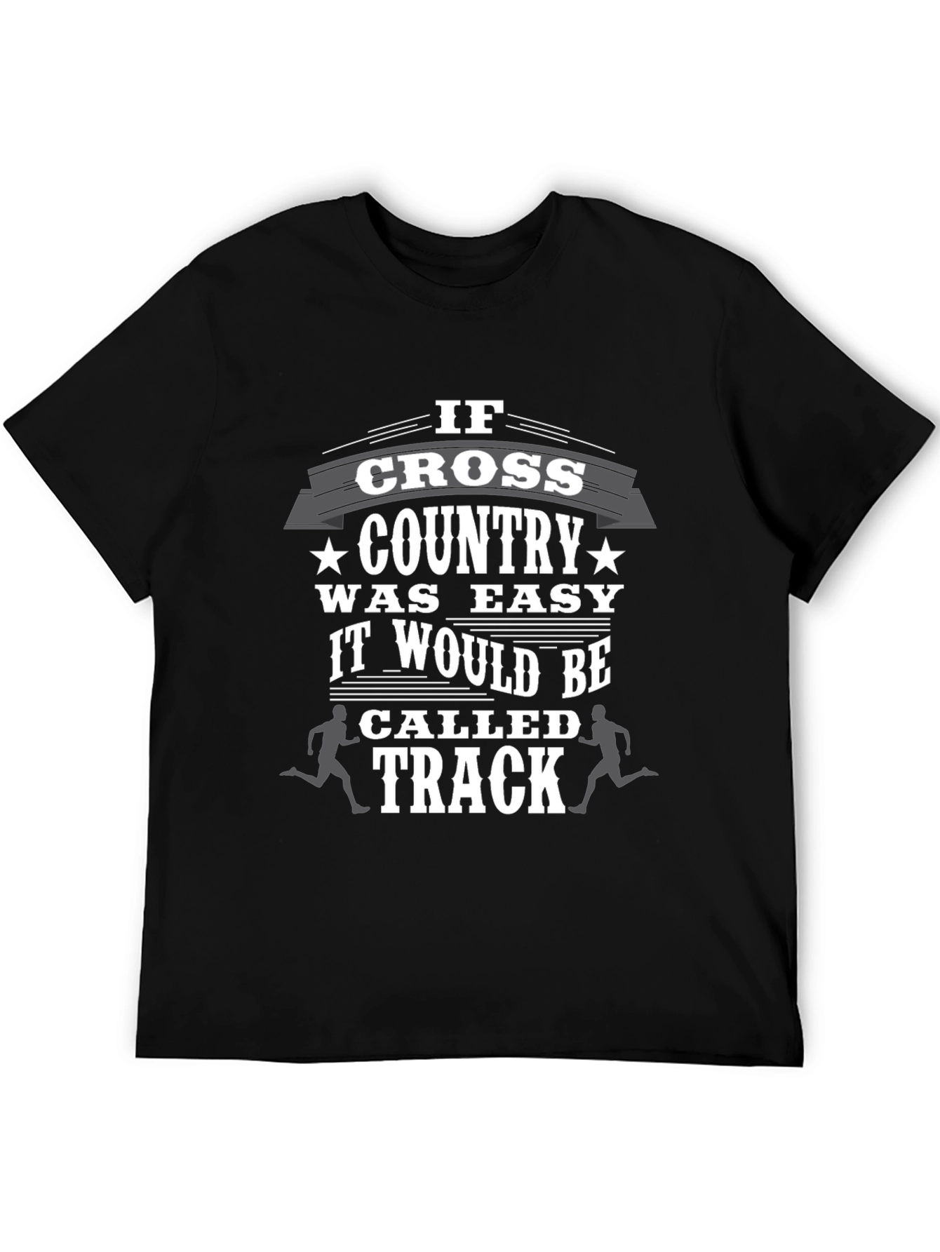 Cross Country Track Graphic T-Shirt
