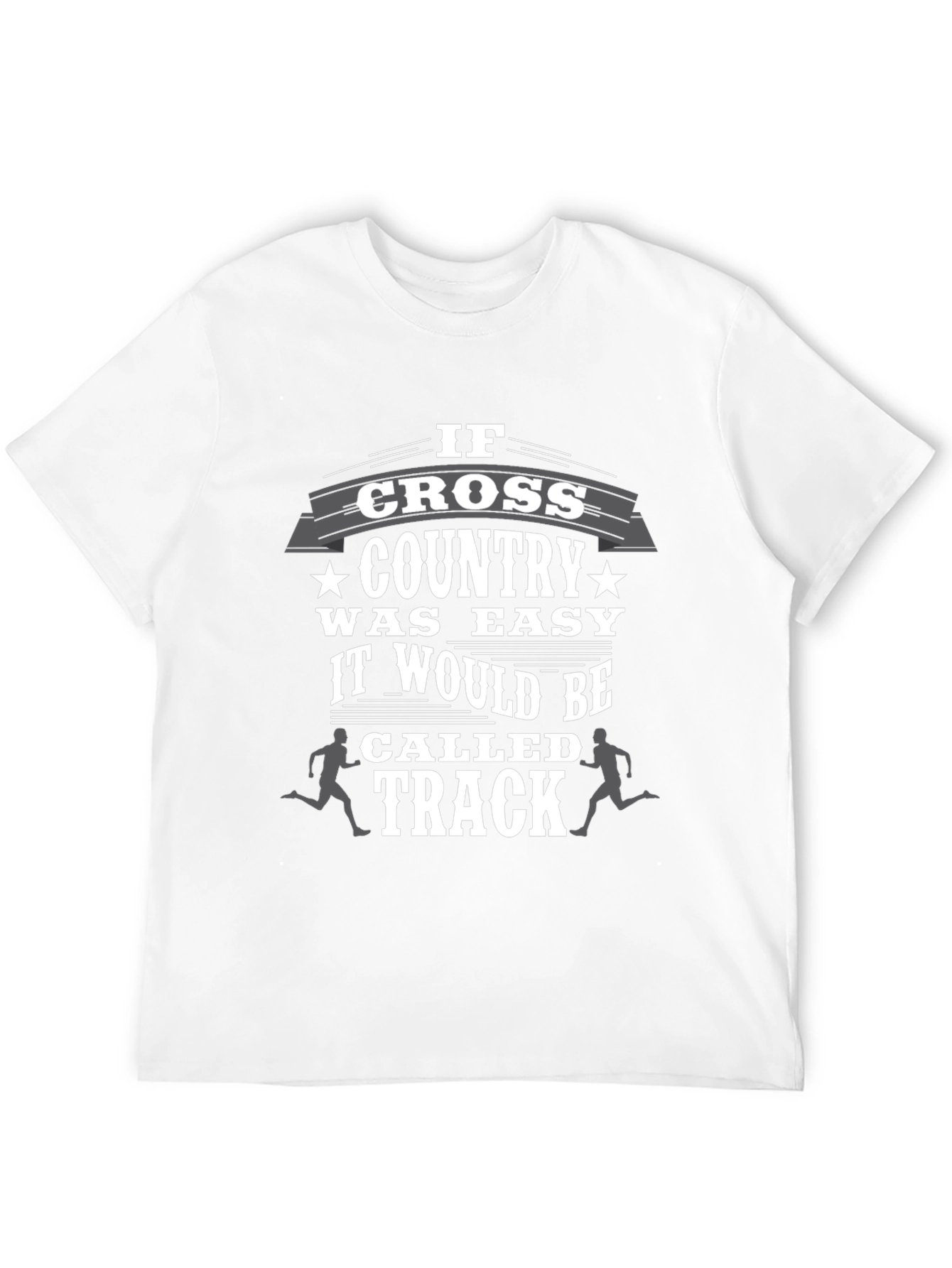 Cross Country Track Graphic T-Shirt