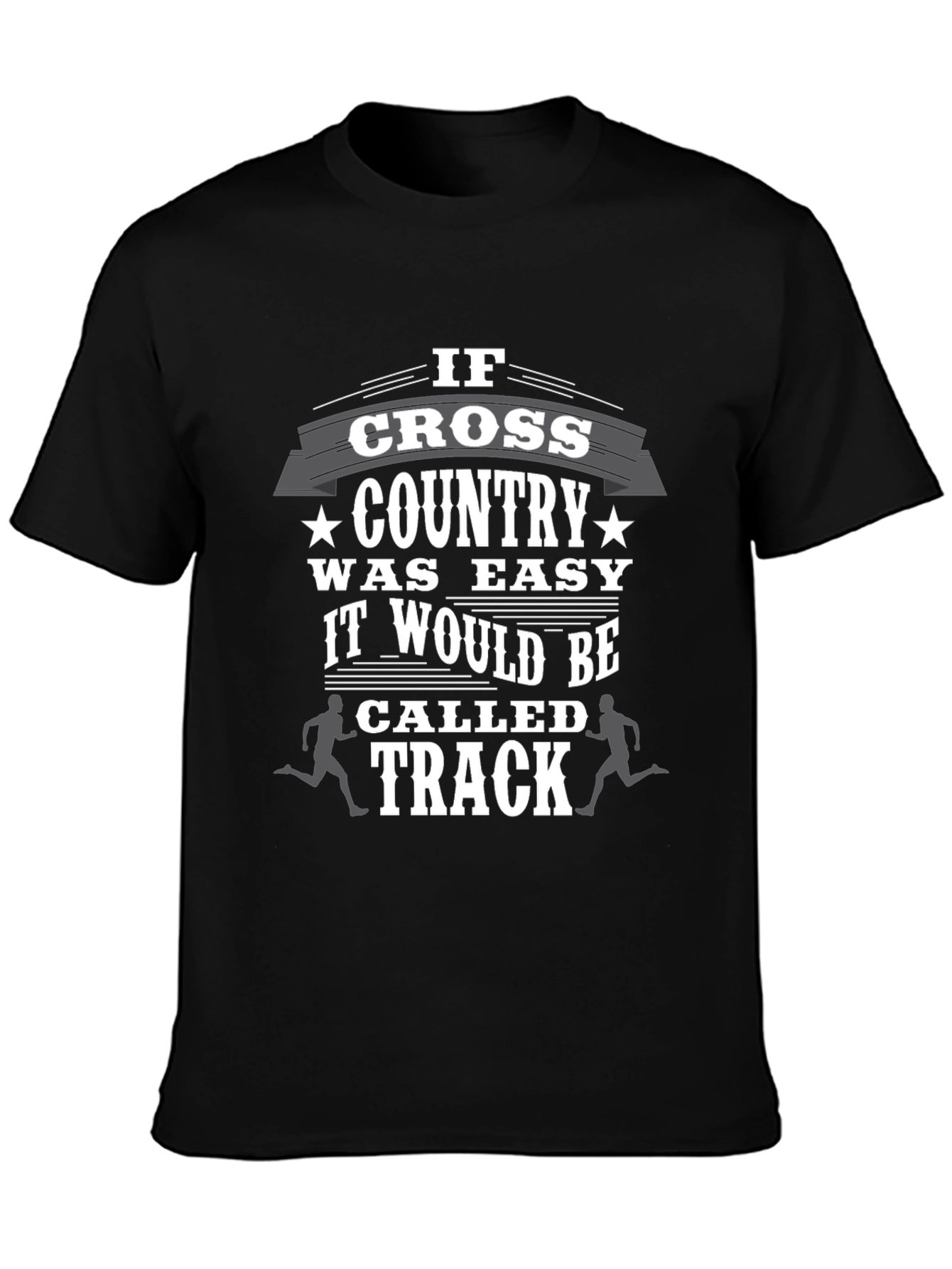 Cross Country Track Graphic T-Shirt