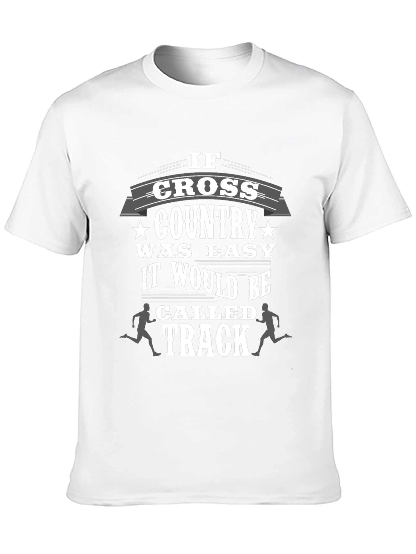Cross Country Track Graphic T-Shirt