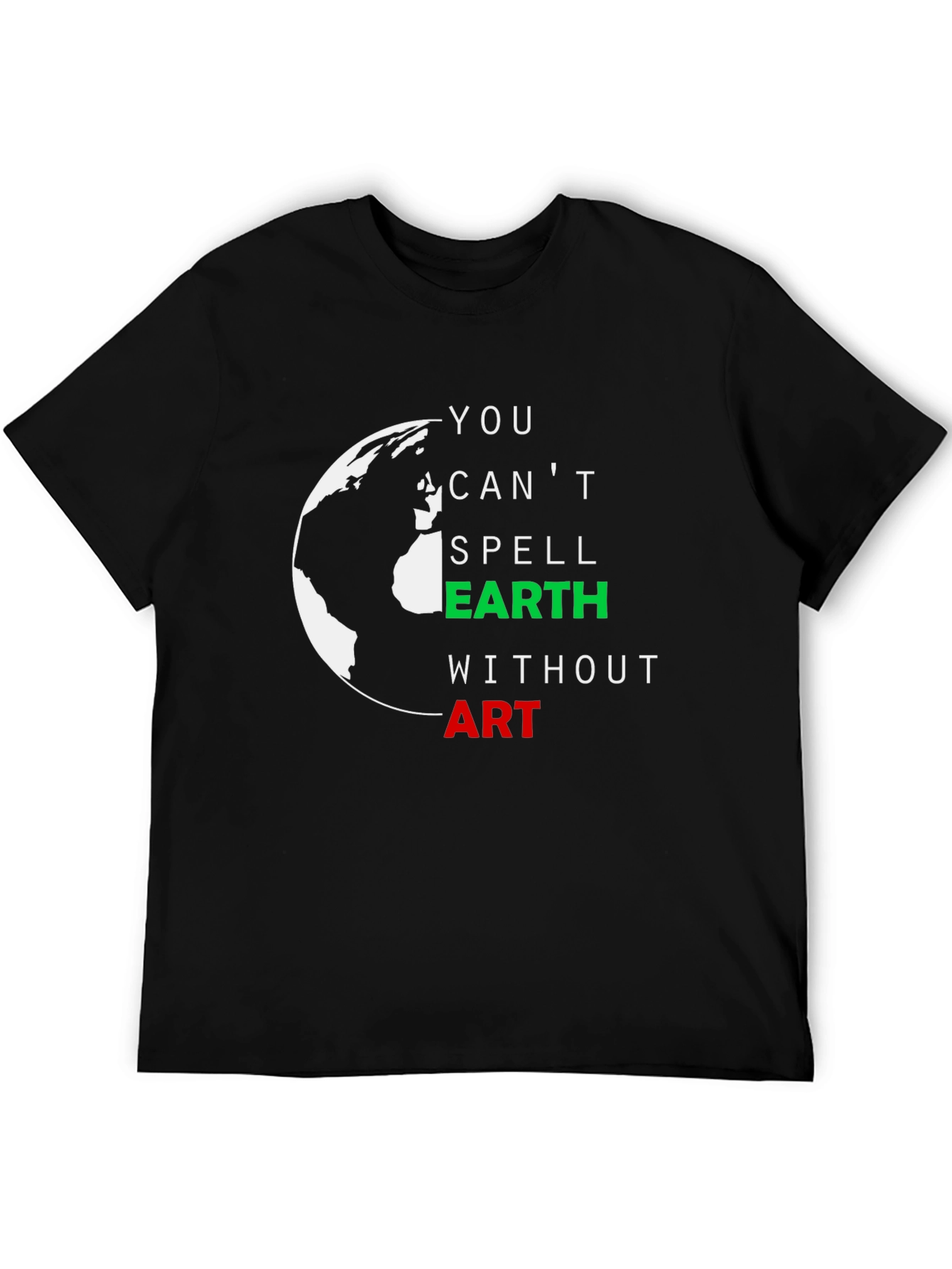 Earth Art Graphic Tee - Eco-Friendly Fashion