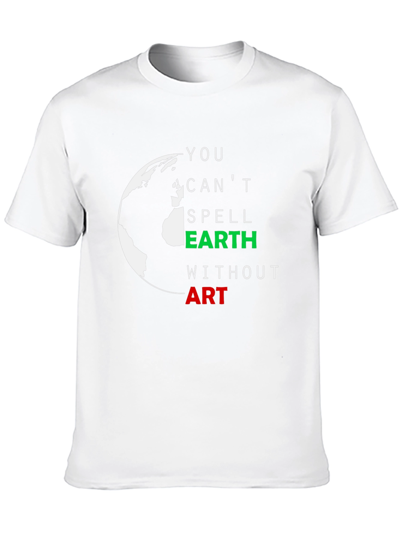 Earth Art Graphic Tee - Eco-Friendly Fashion