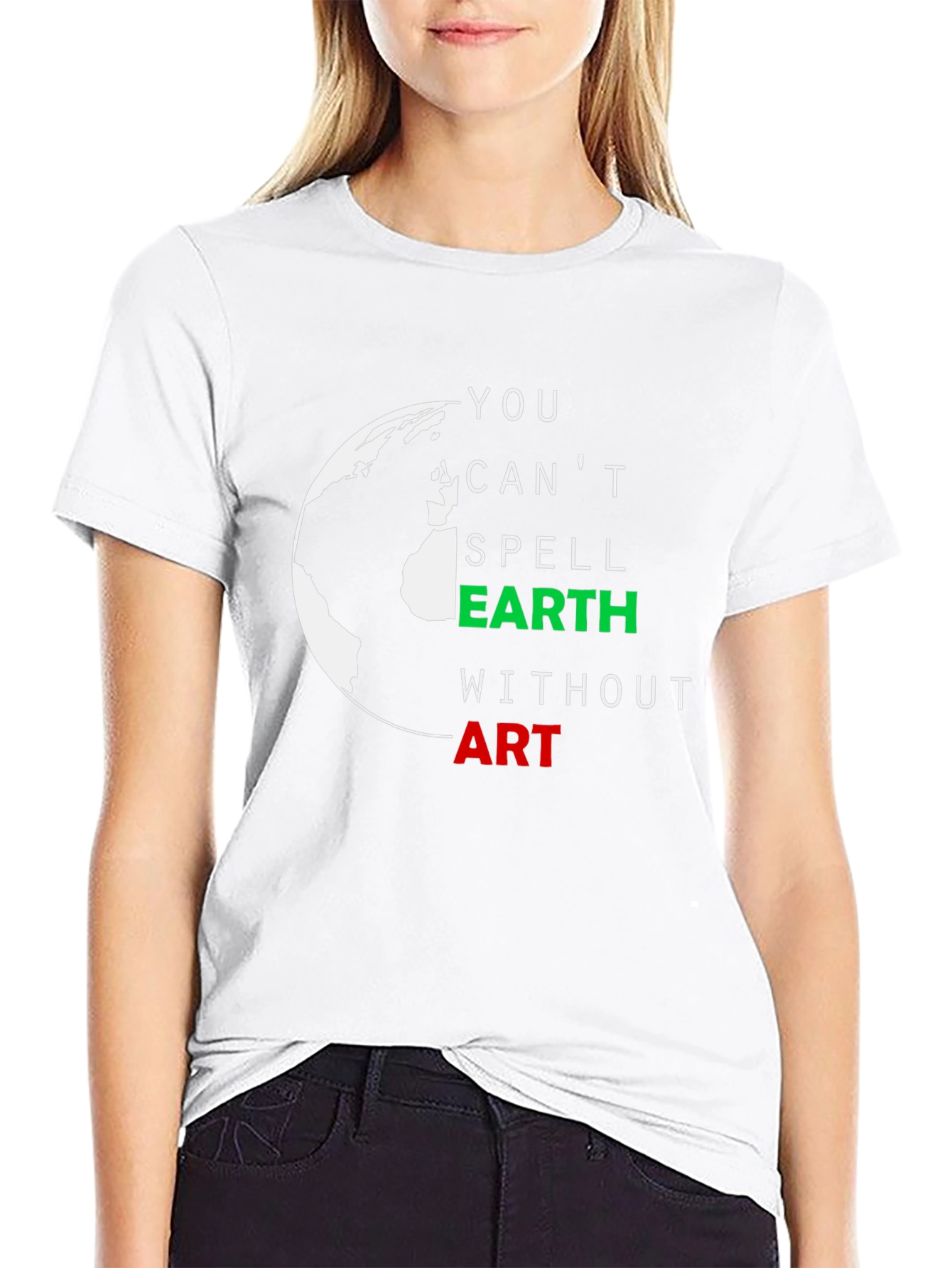 Earth Art Graphic Tee - Eco-Friendly Fashion