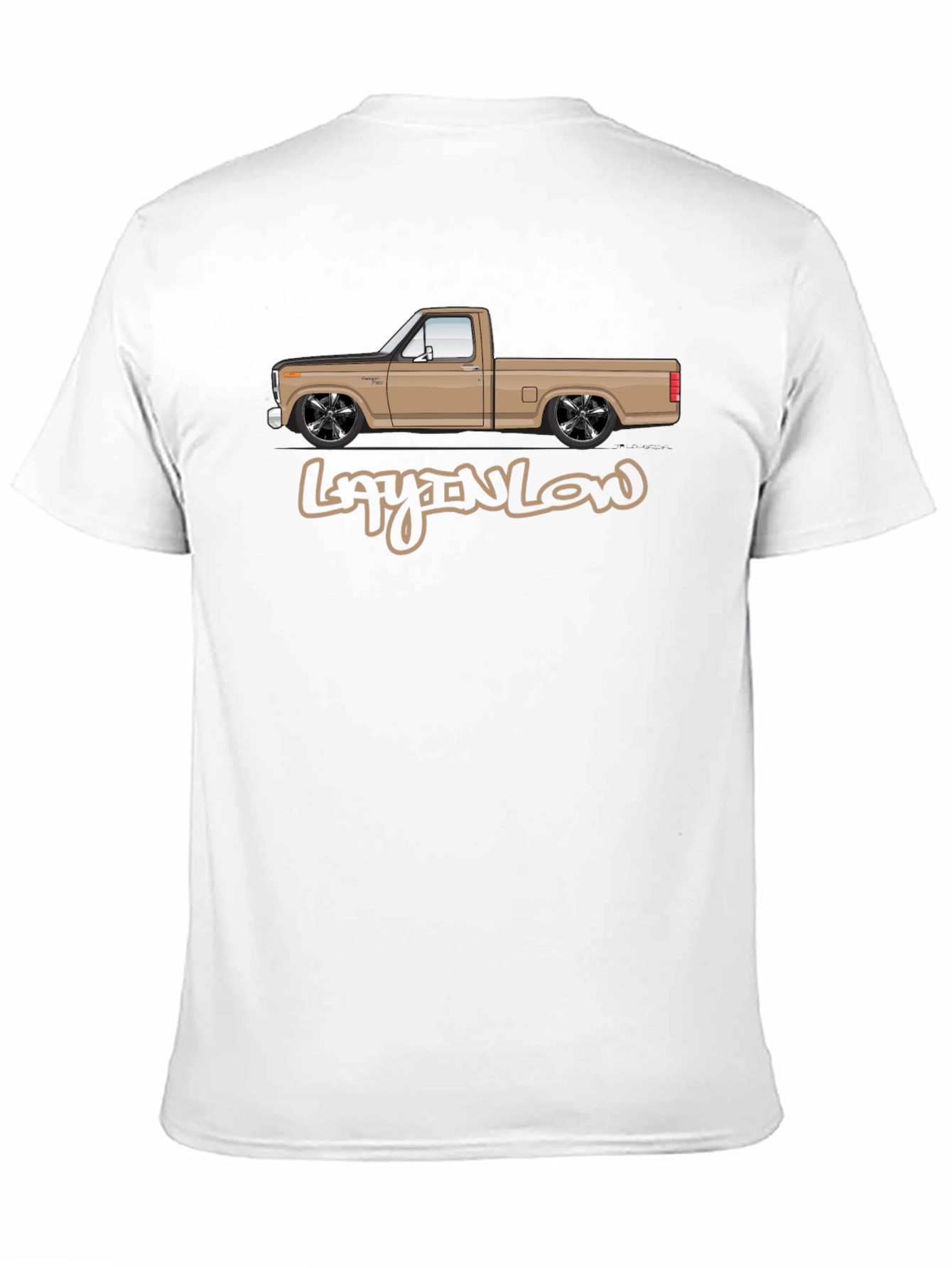 Layn Low Truck Graphic Tee - Classic Black