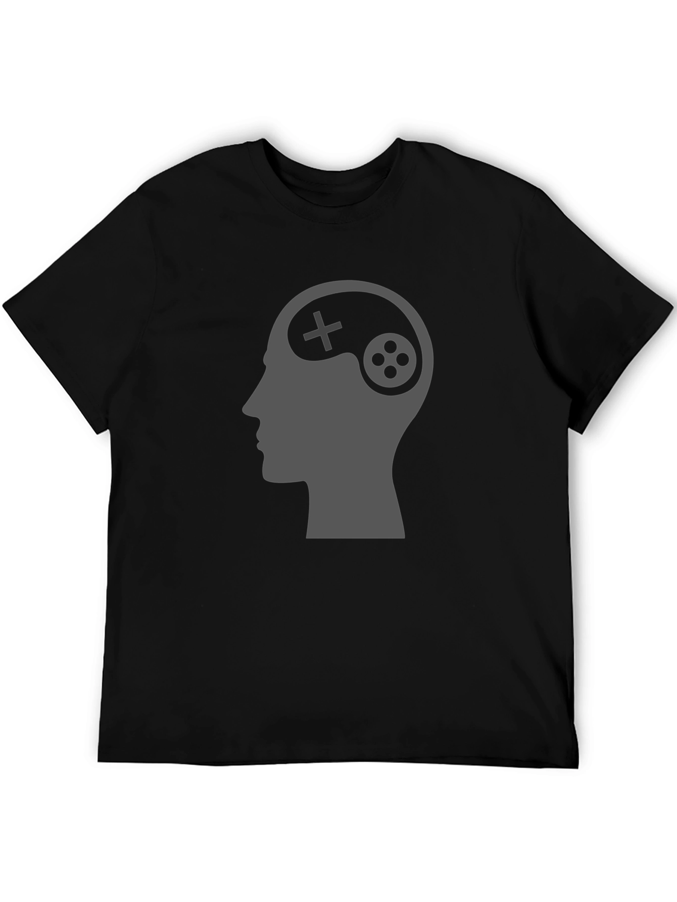 Gamer Mind T-Shirt - Black Graphic Tee