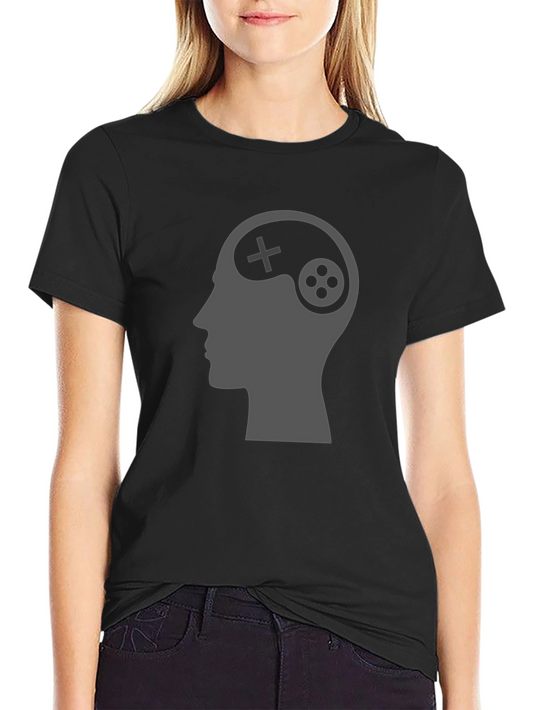 Gamer Mind T-Shirt - Black Graphic Tee