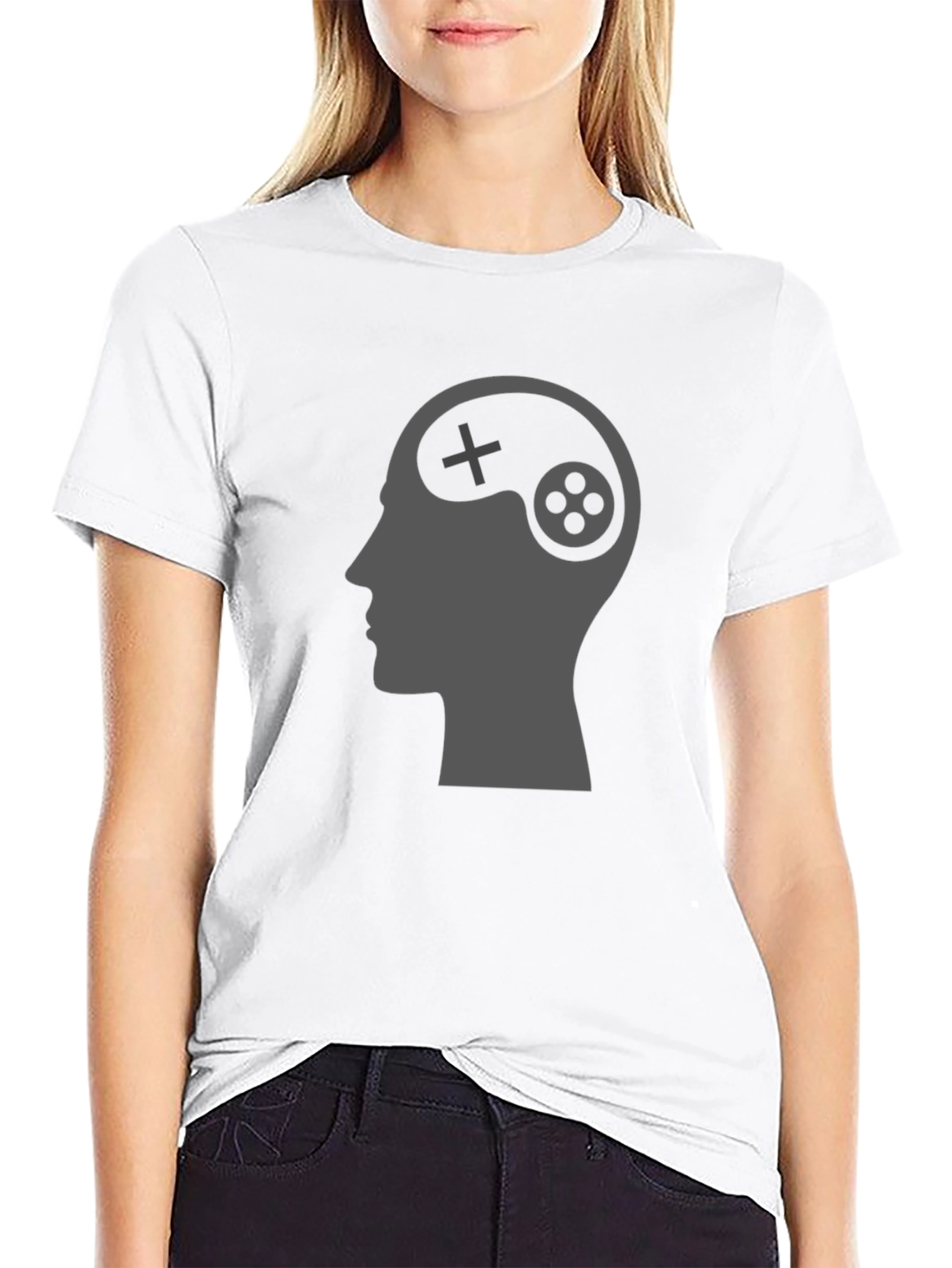 Gamer Mind T-Shirt - Black Graphic Tee