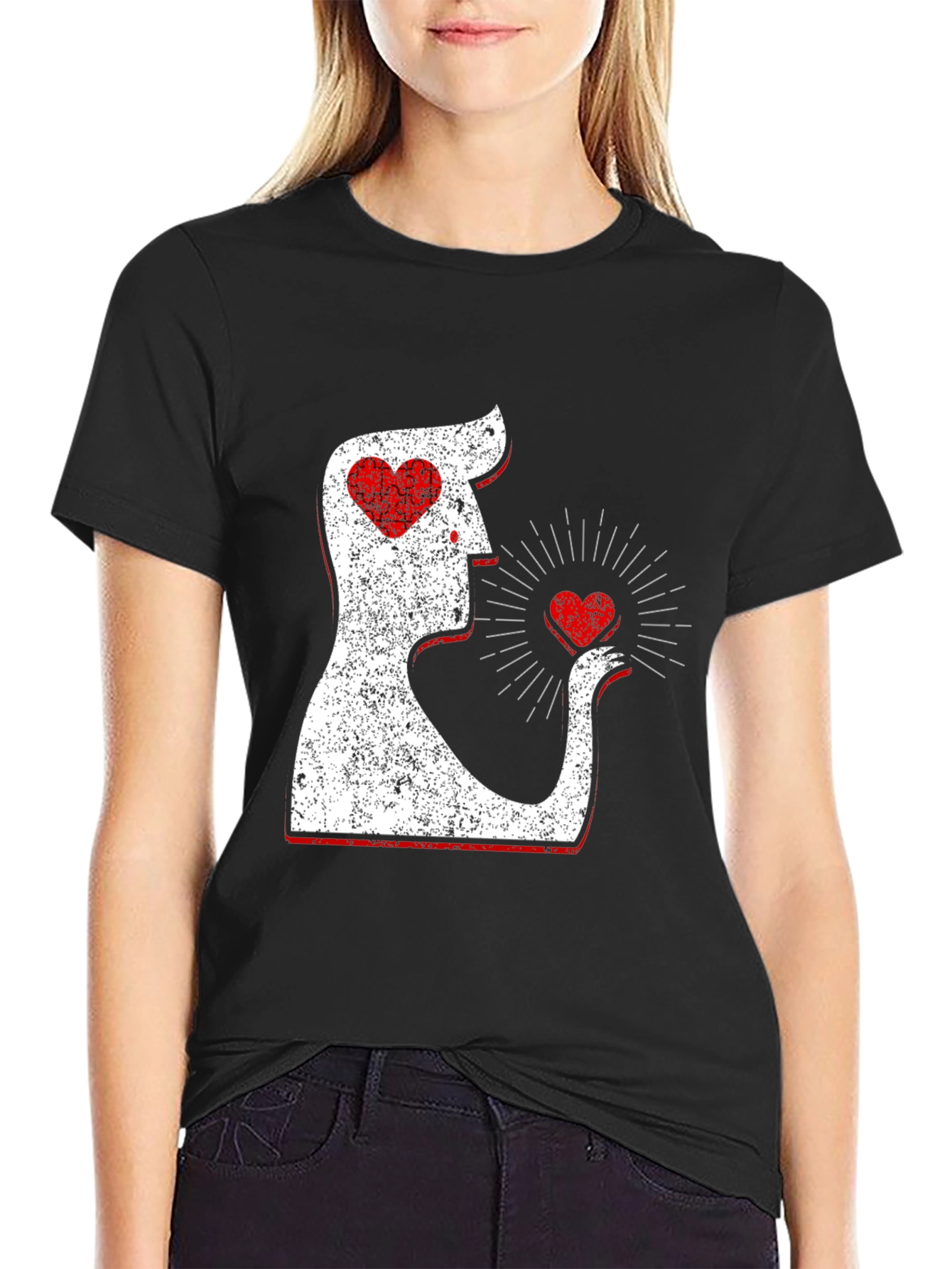 Heart Mind T-Shirt Love Gift