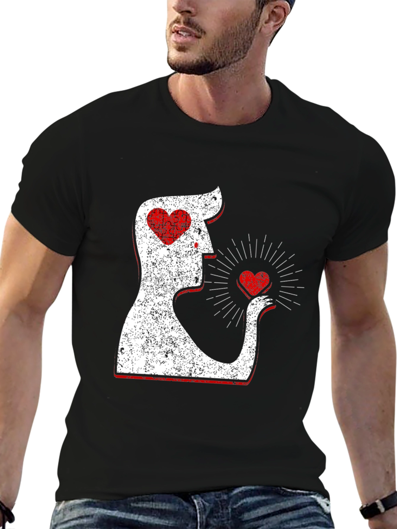 Heart Mind T-Shirt Love Gift