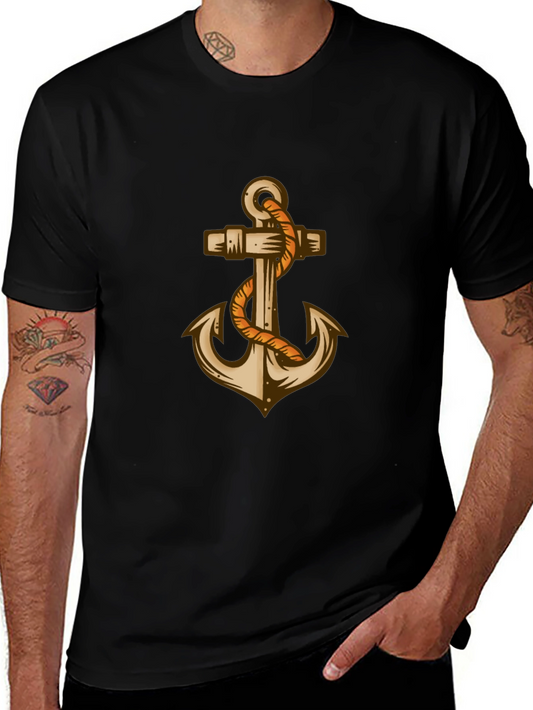 Anchor Graphic Black T-Shirt