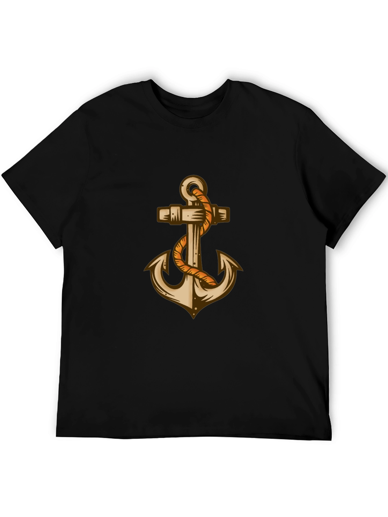 Anchor Graphic Black T-Shirt