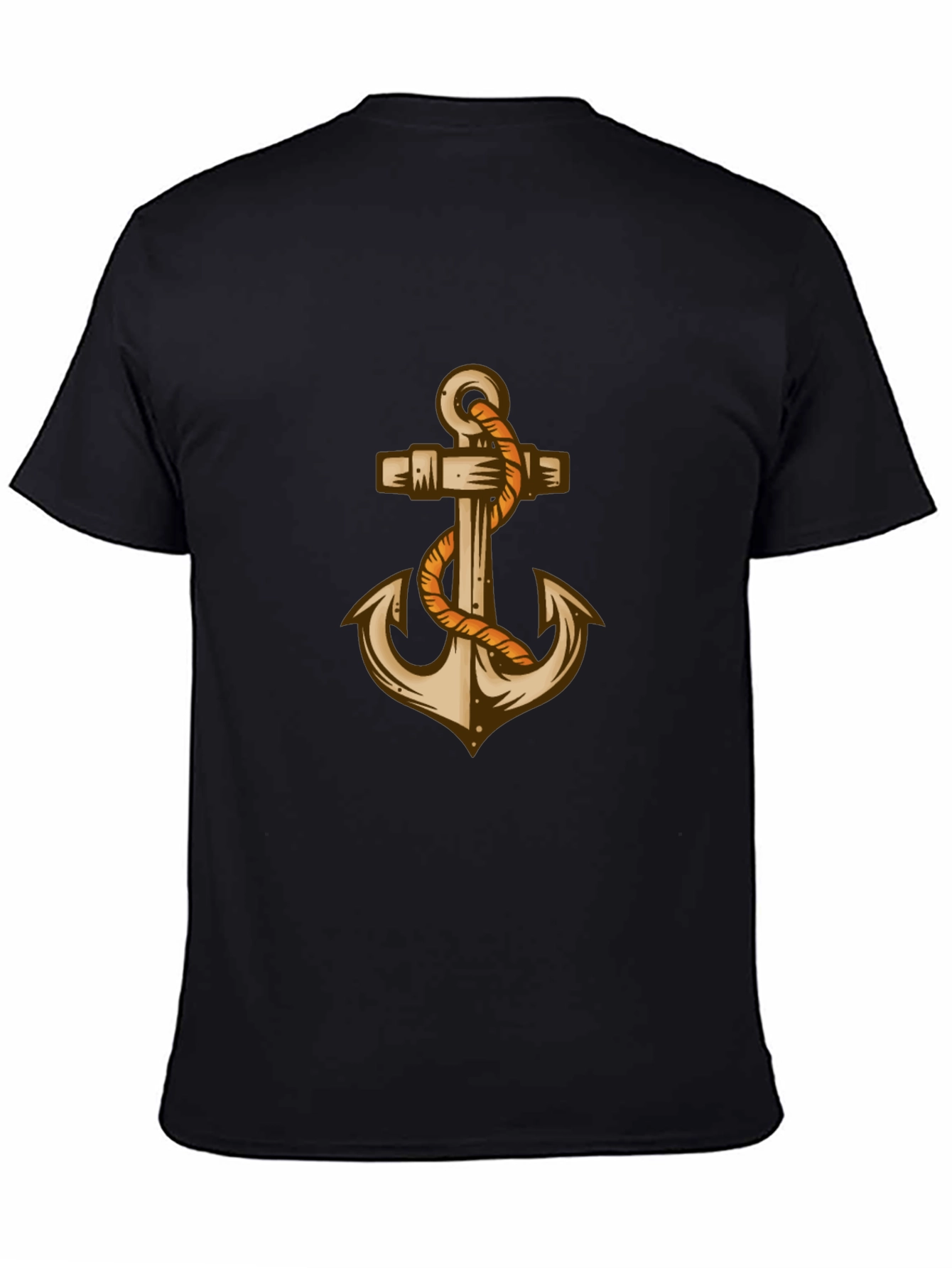 Anchor Graphic Black T-Shirt