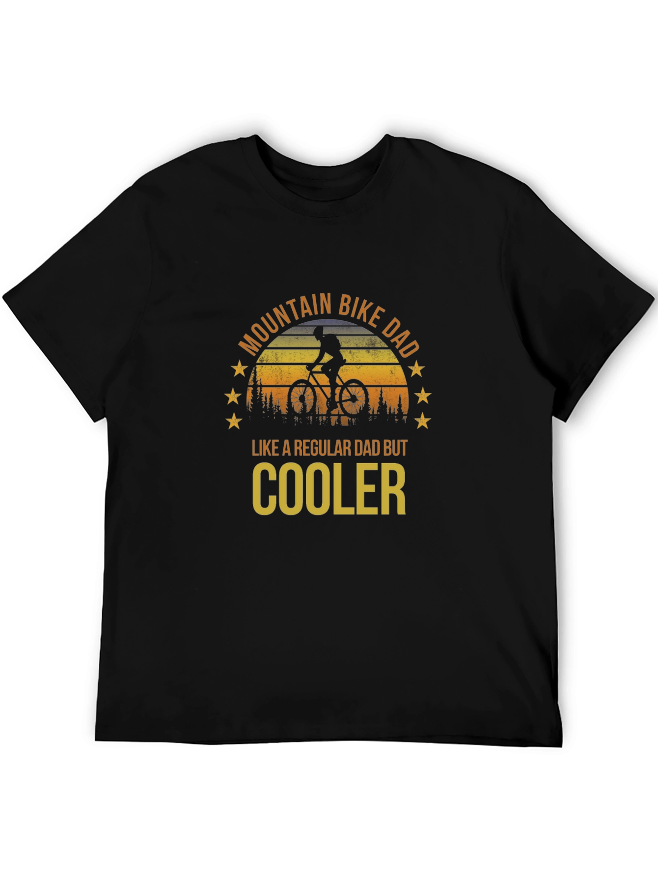 Mountain Bike Dad T-Shirt - Regular Dad But Cooler!