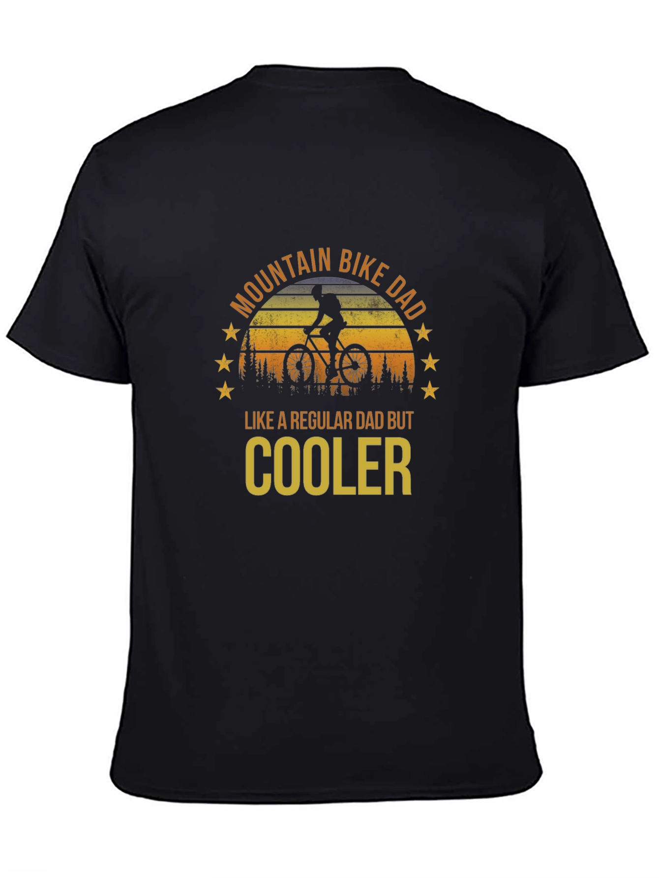 Mountain Bike Dad T-Shirt - Regular Dad But Cooler!