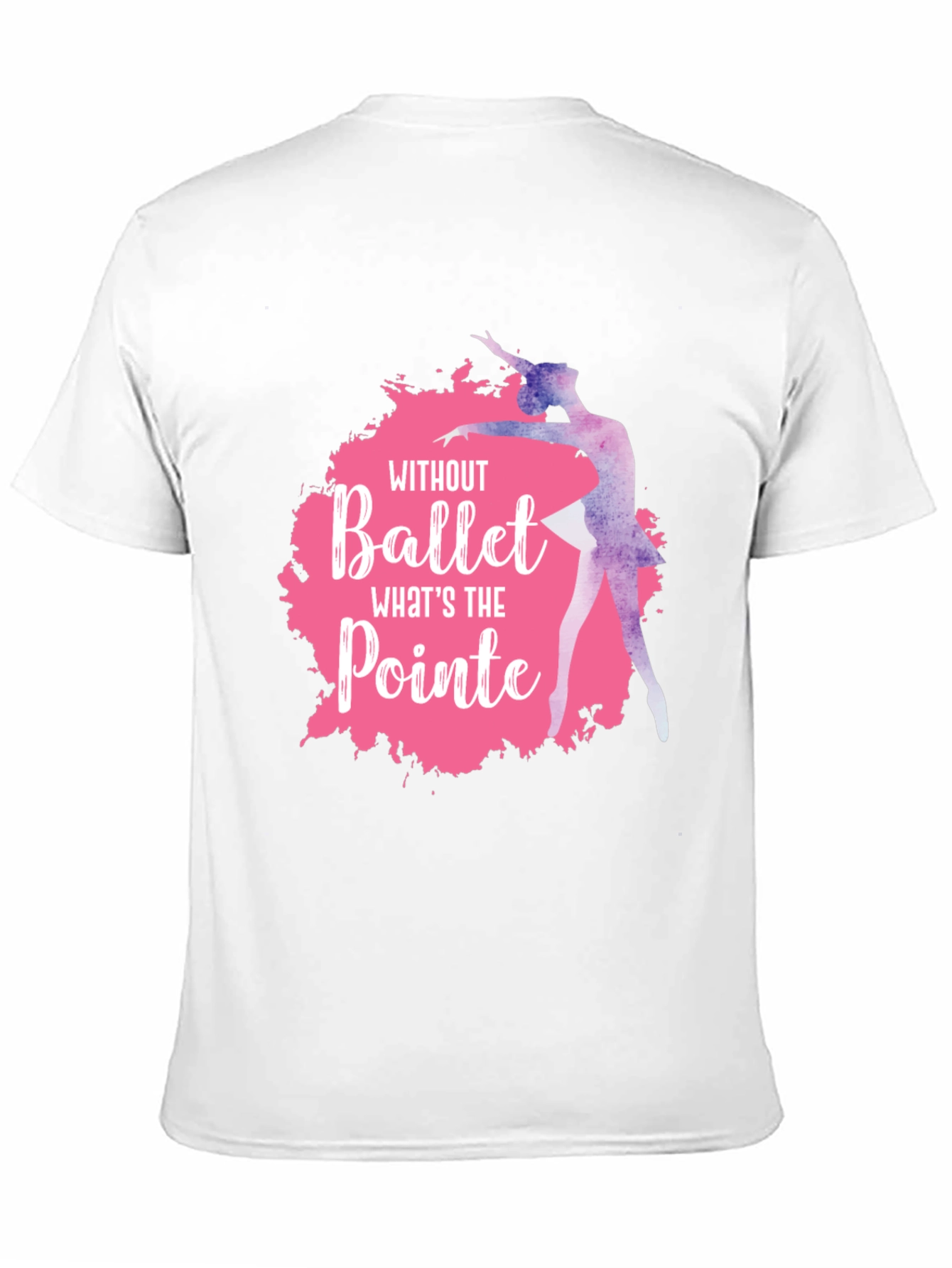 Ballet Pointe Graphic T-Shirt - Black
