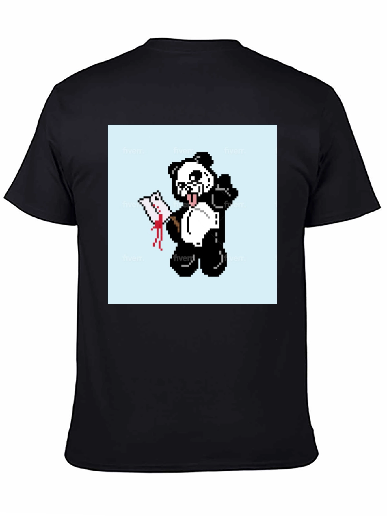 Pixel Panda T-Shirt - Graphic Tee