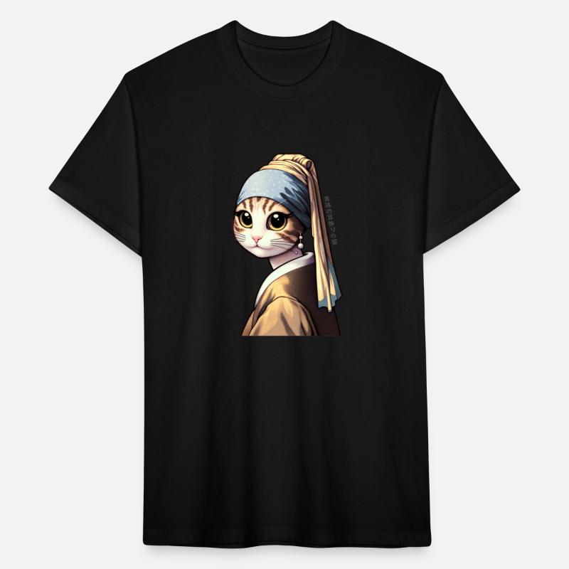 Cat with a Pearl Earring