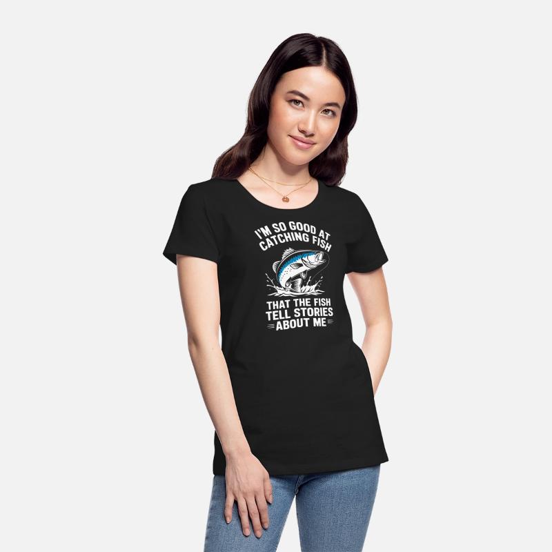 Catchy Fish Enthusiast T-Shirt Design