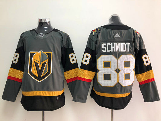Men's Vegas Golden Knights Nate Schmidt #88 Gray Breakaway Player Jerseys