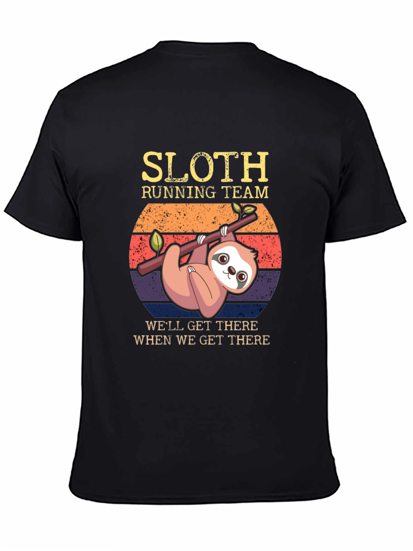 Sloth Running Team Graphic Tee