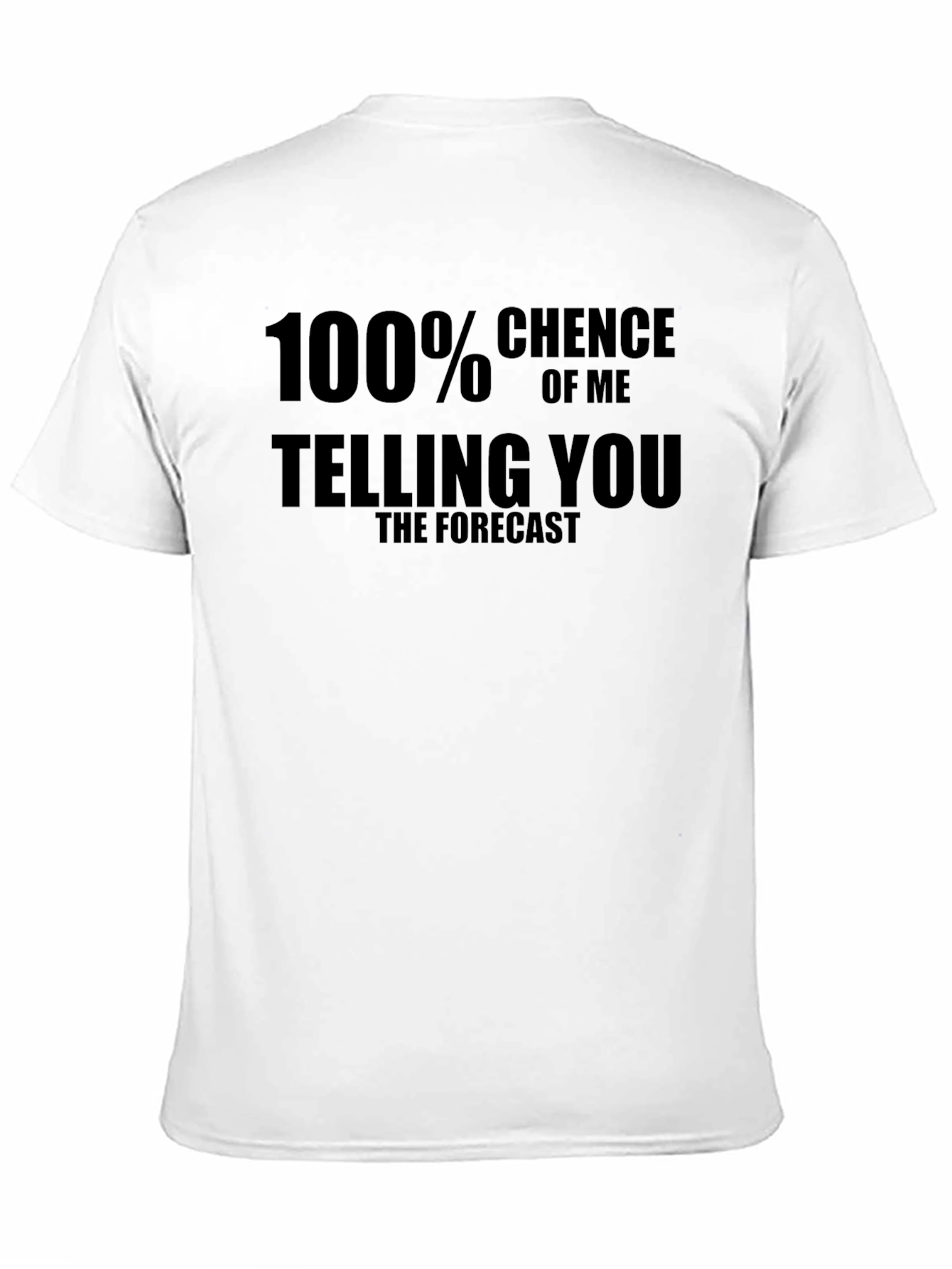 Humorous Weather Forecast T-Shirt