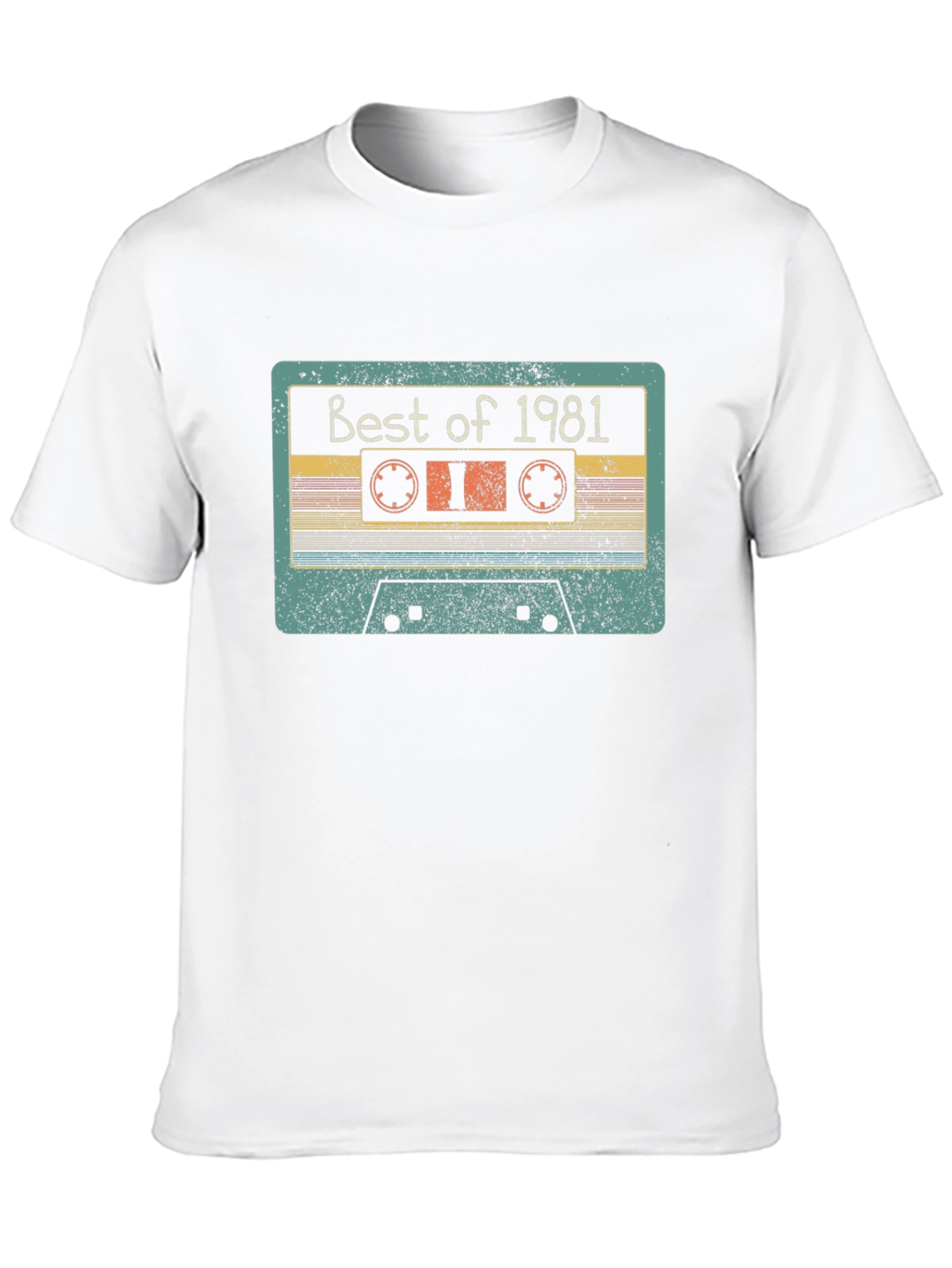 Retro Best of 1981 Cassette Tape Graphic T-Shirt