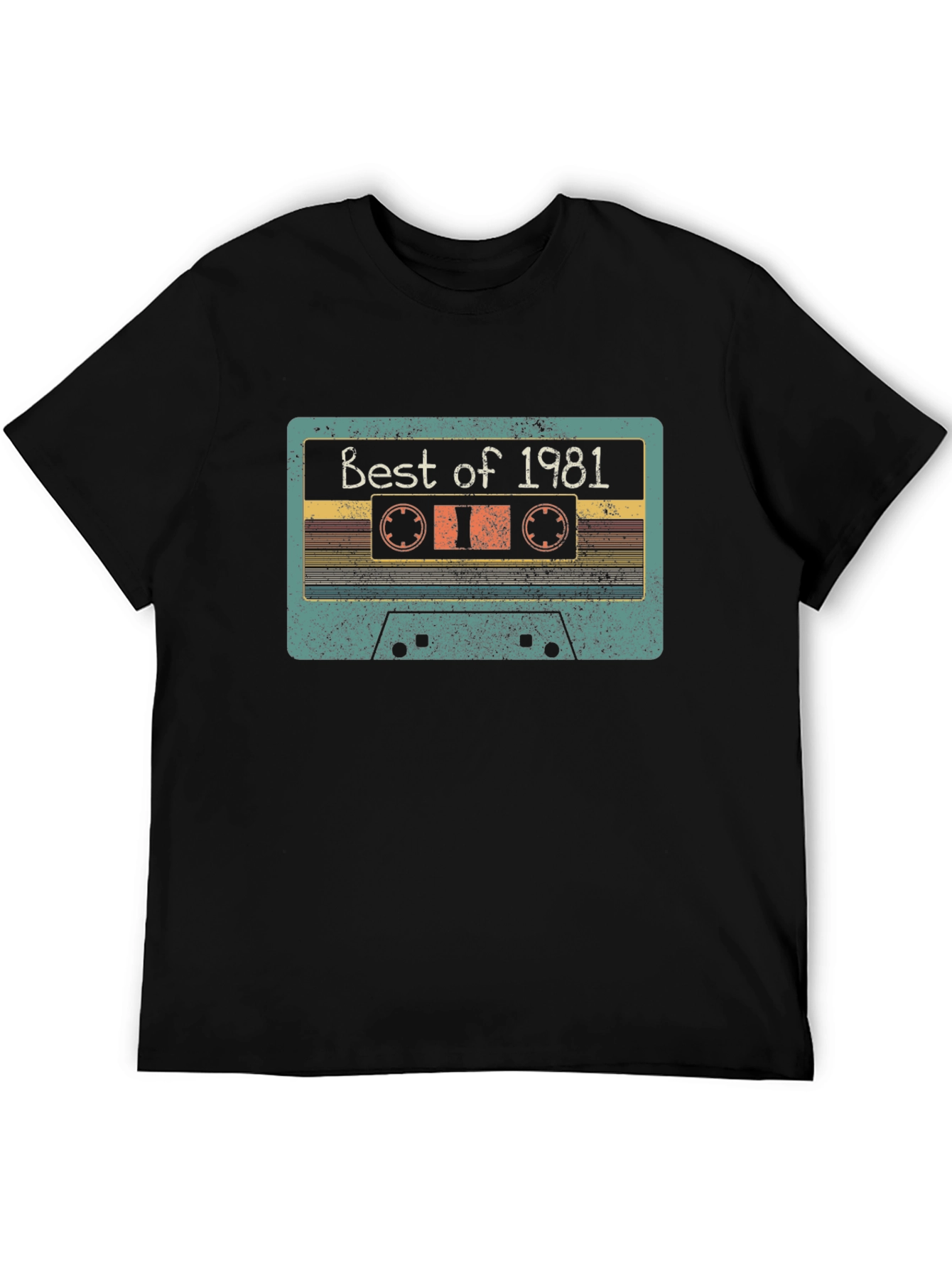 Retro Best of 1981 Cassette Tape Graphic T-Shirt