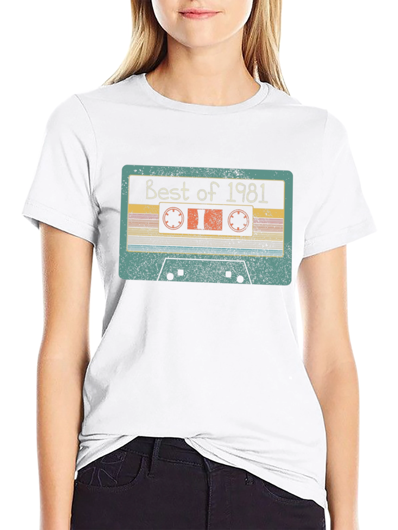 Retro Best of 1981 Cassette Tape Graphic T-Shirt