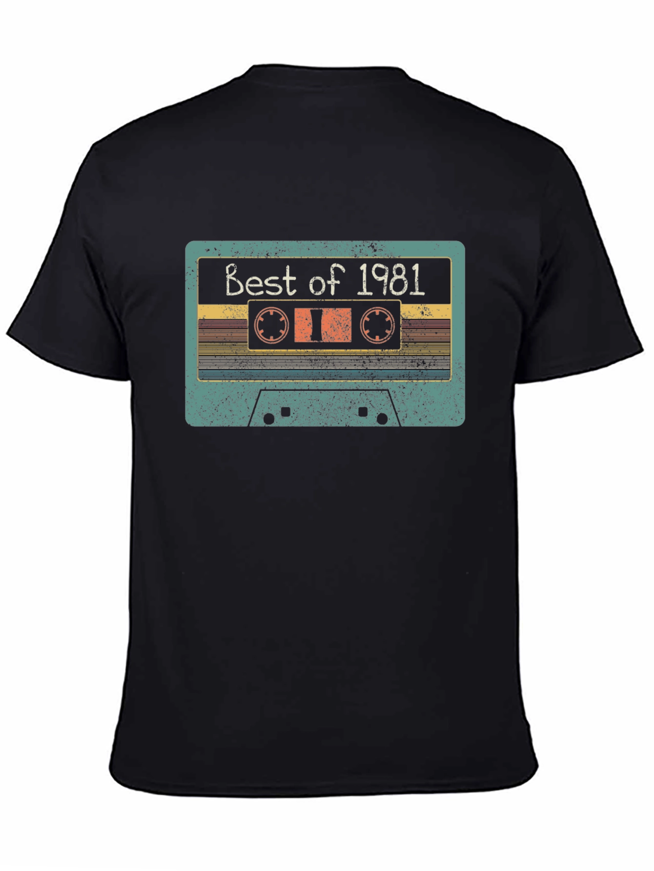 Retro Best of 1981 Cassette Tape Graphic T-Shirt