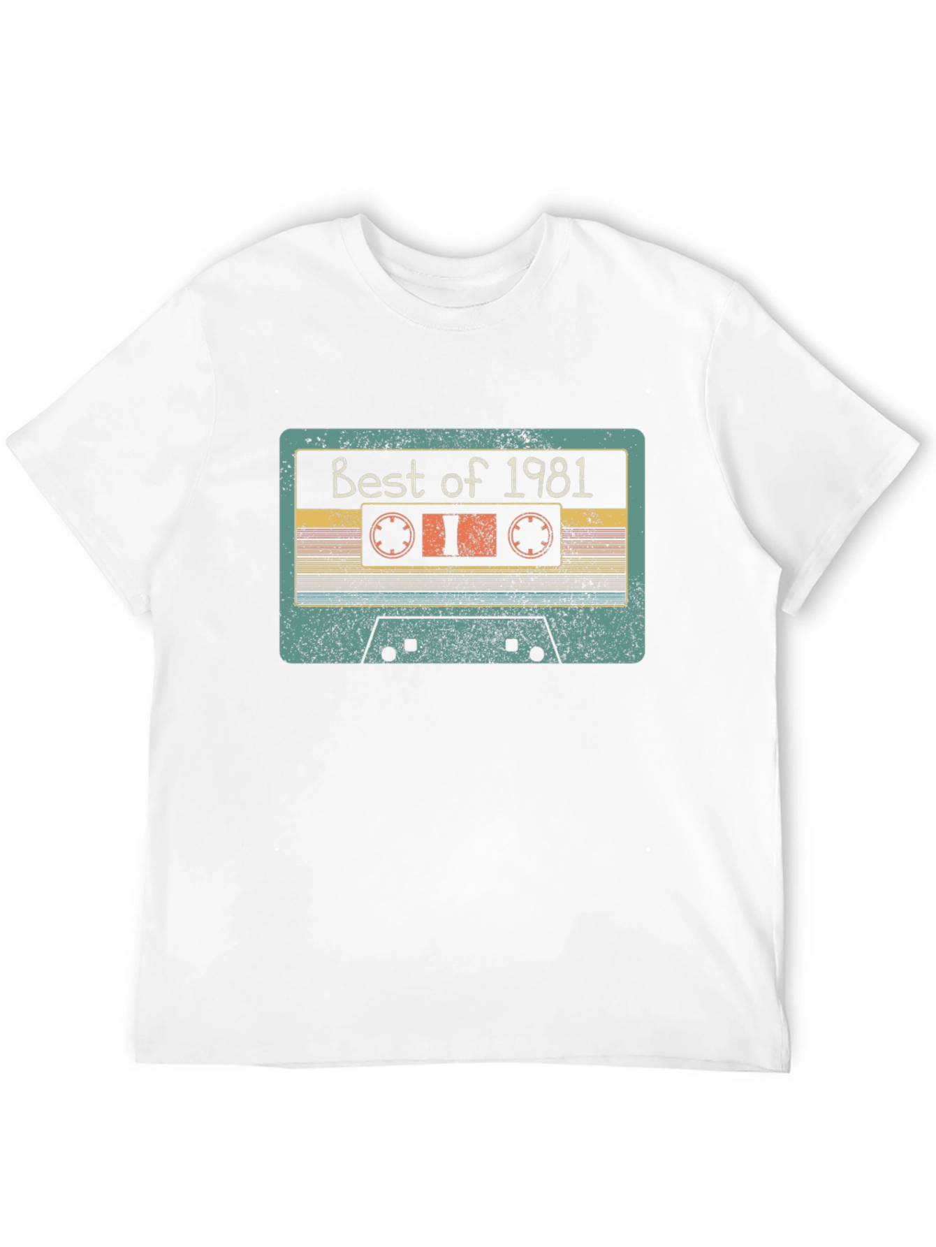 Retro Best of 1981 Cassette Tape Graphic T-Shirt