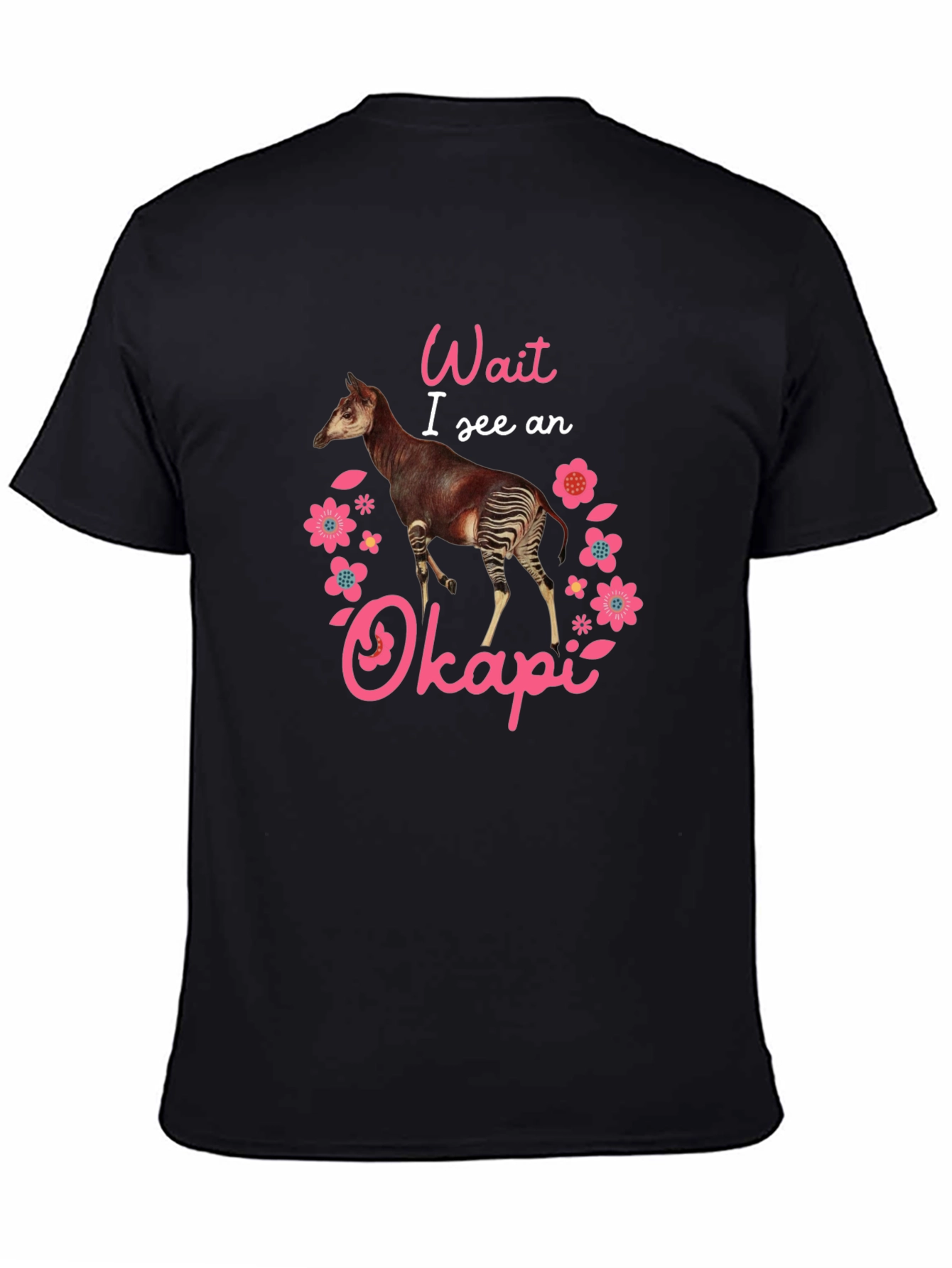Okapi Animal Graphic Tee - Fun & Unique Design