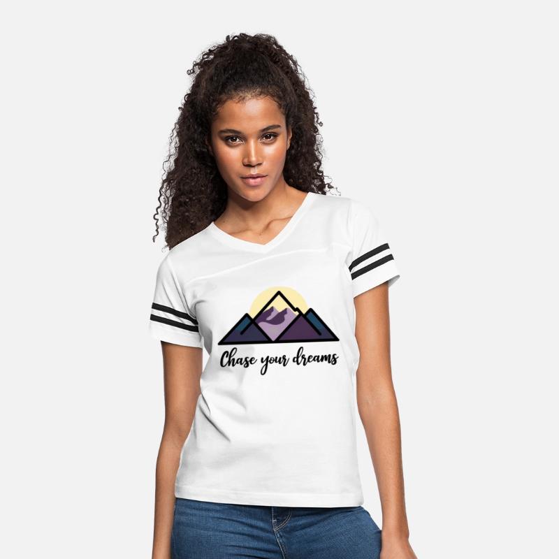 Chase Your Dreams Minimalist Mountain