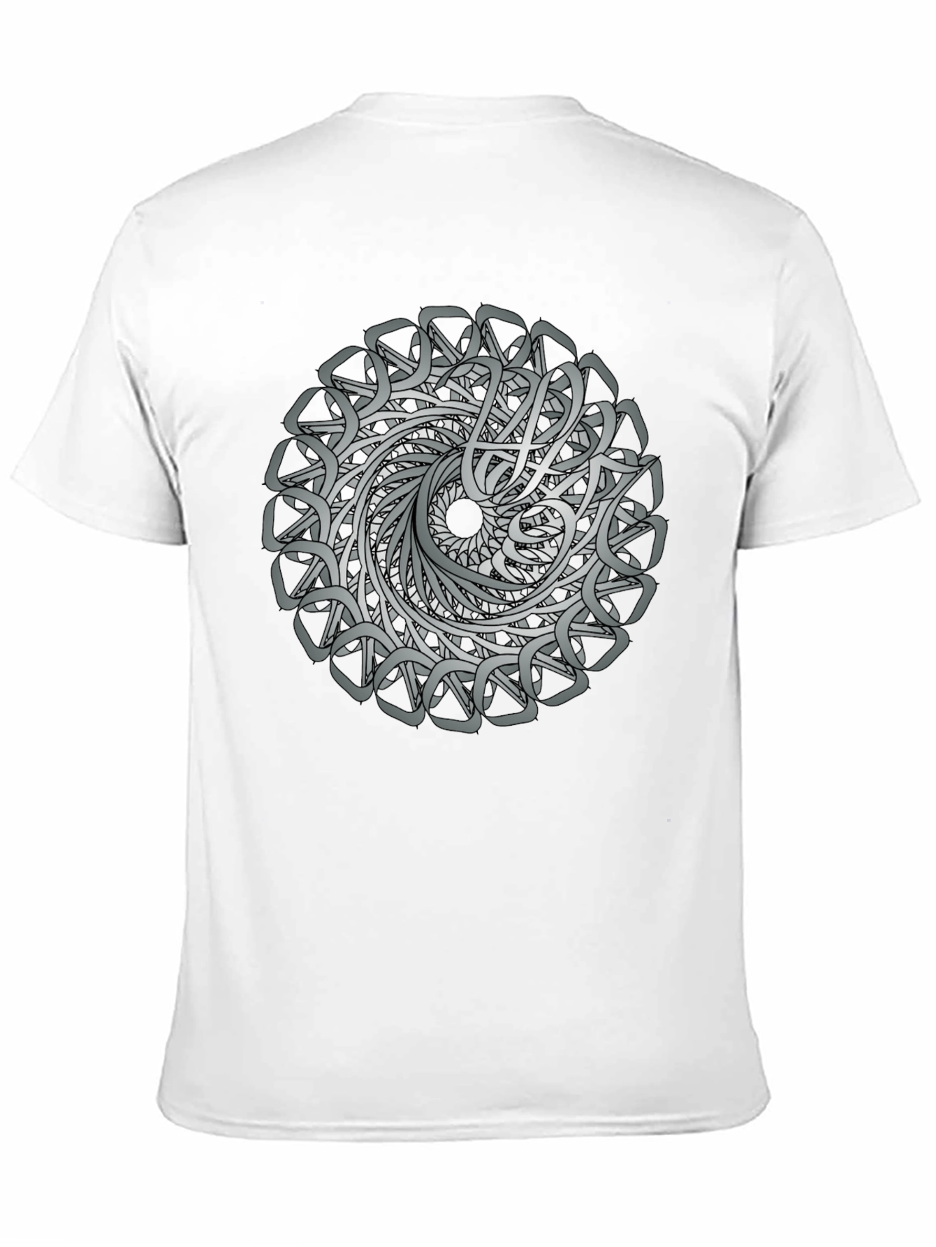Celtic Knot Mandala Graphic Tee - Black