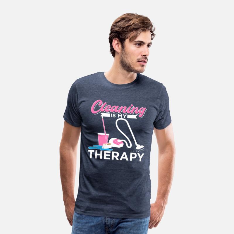 Cleaning Is My Therapy Funny Housekeeping Cleaning